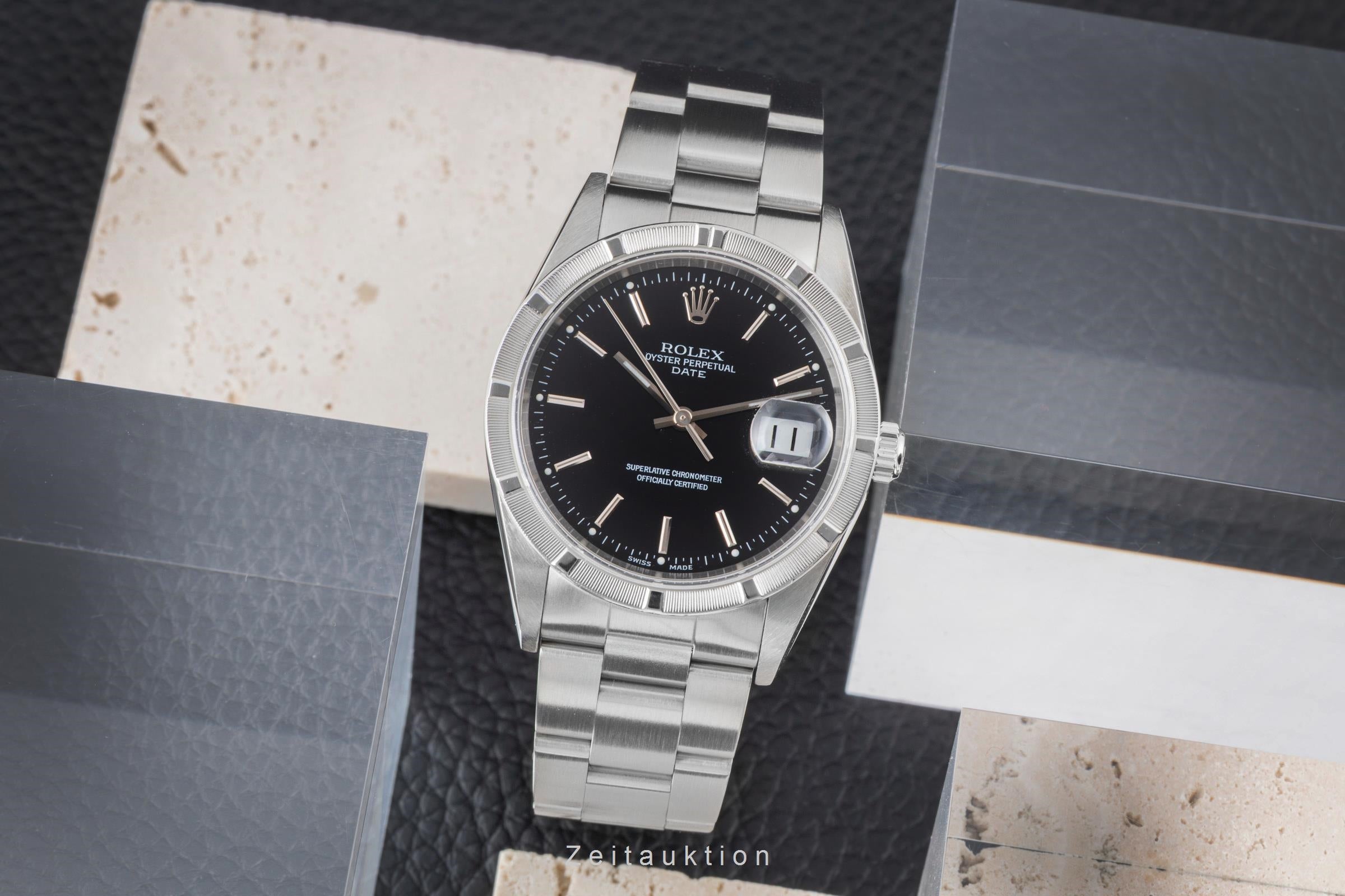 Rolex Oyster Perpetual steel automatic men's watch 15210  [2505689]