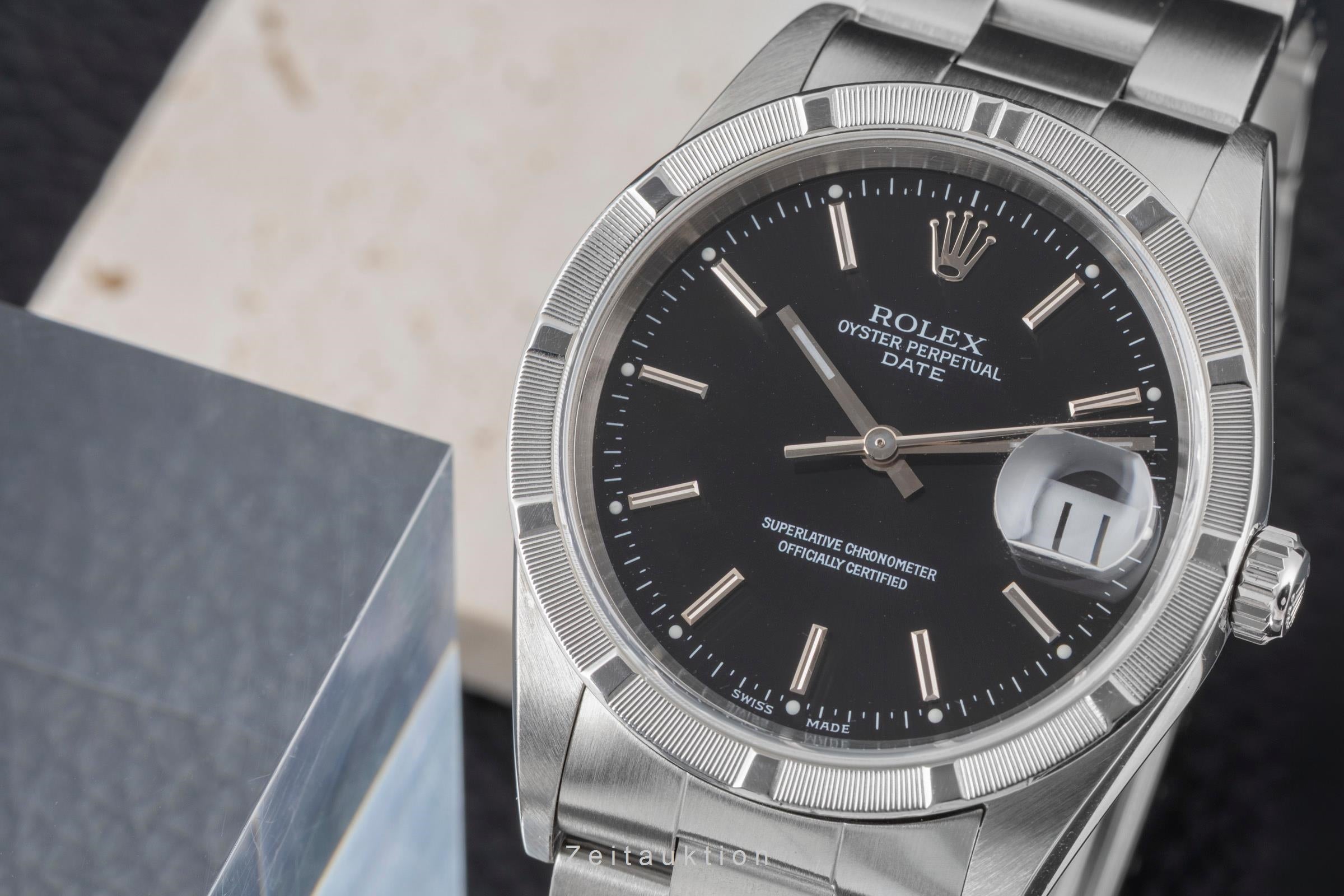 Rolex Oyster Perpetual steel automatic men's watch 15210  [2505689]