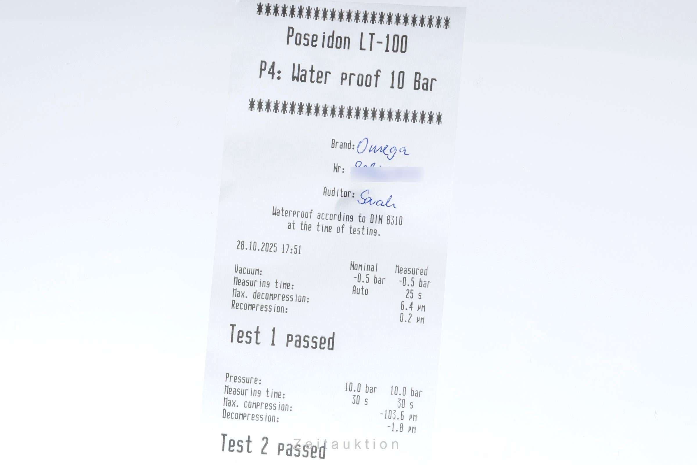 Omega Seamaster steel automatic men's watch 2503.80.00 LP: 7200EUR  [2505690]