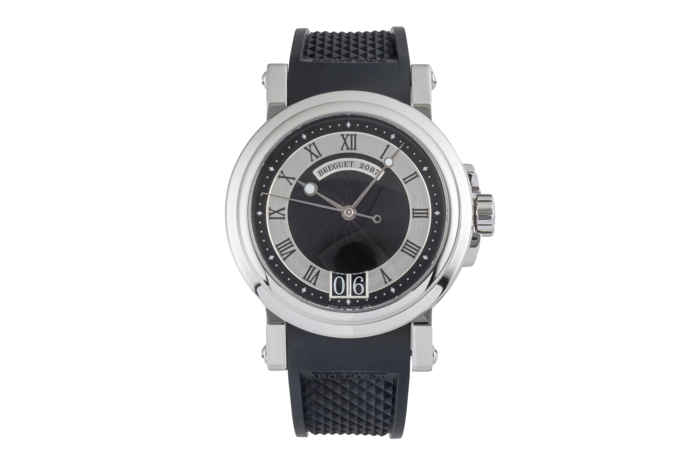Breguet Marine acier automatique montre pour hommes G5817ST925V8  [2505691]