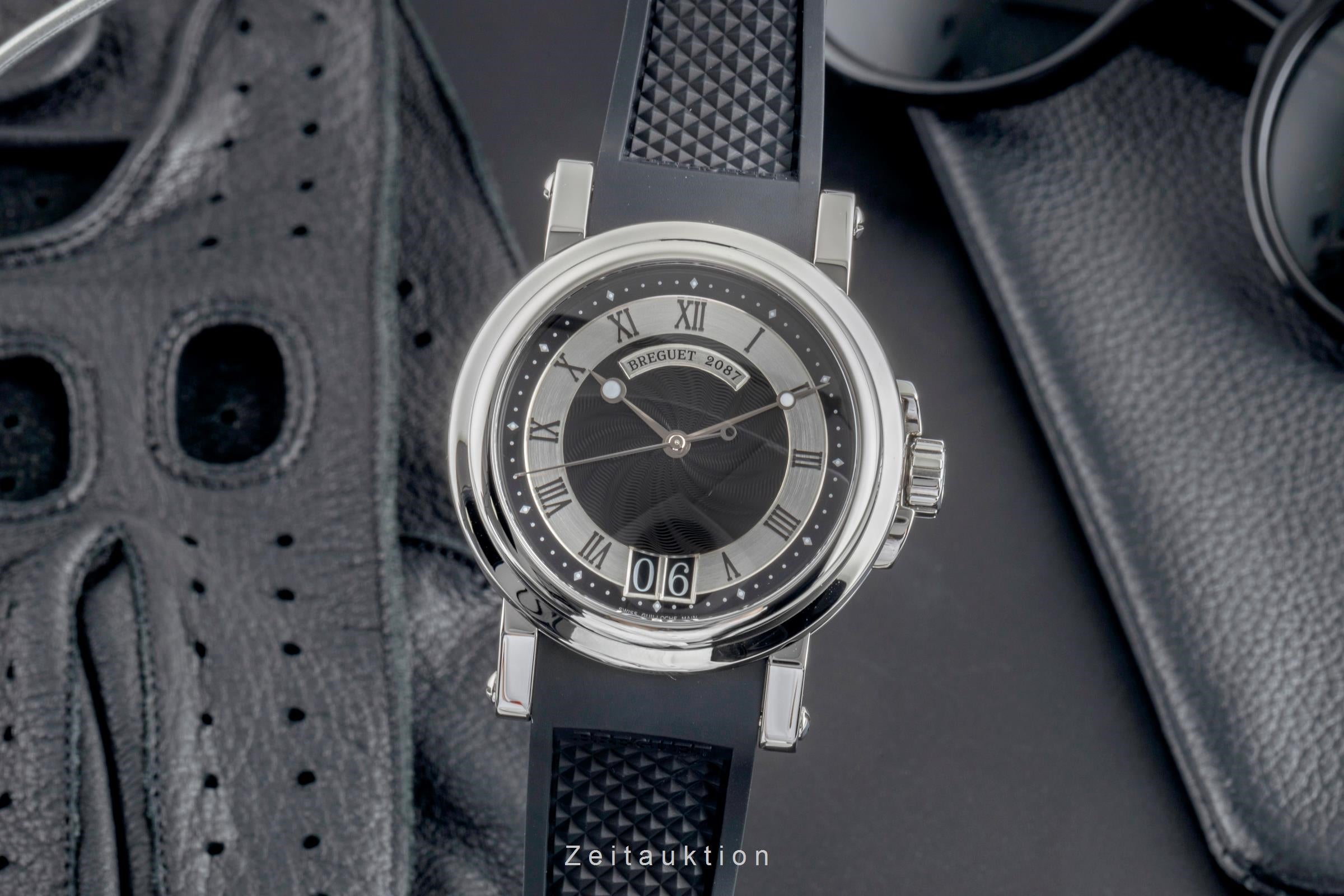 Breguet Marine acier automatique montre pour hommes G5817ST925V8  [2505691]