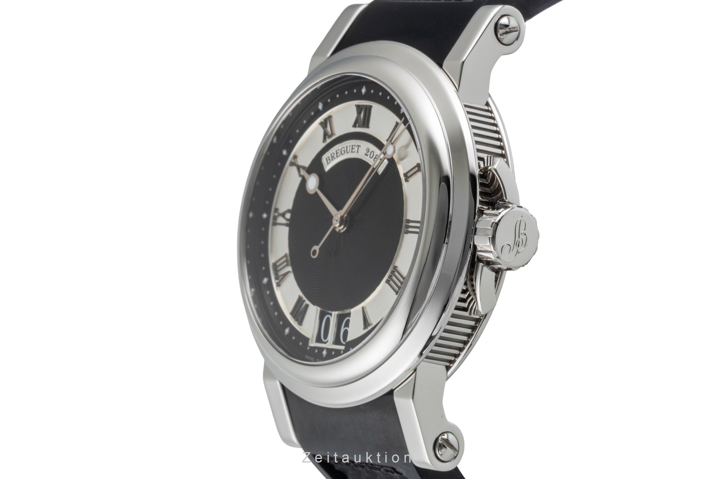 Breguet Marine ´Horloger de la Marine´ Stahl Automatik Ref G5817ST925V8 B&P 2016 [2505691]