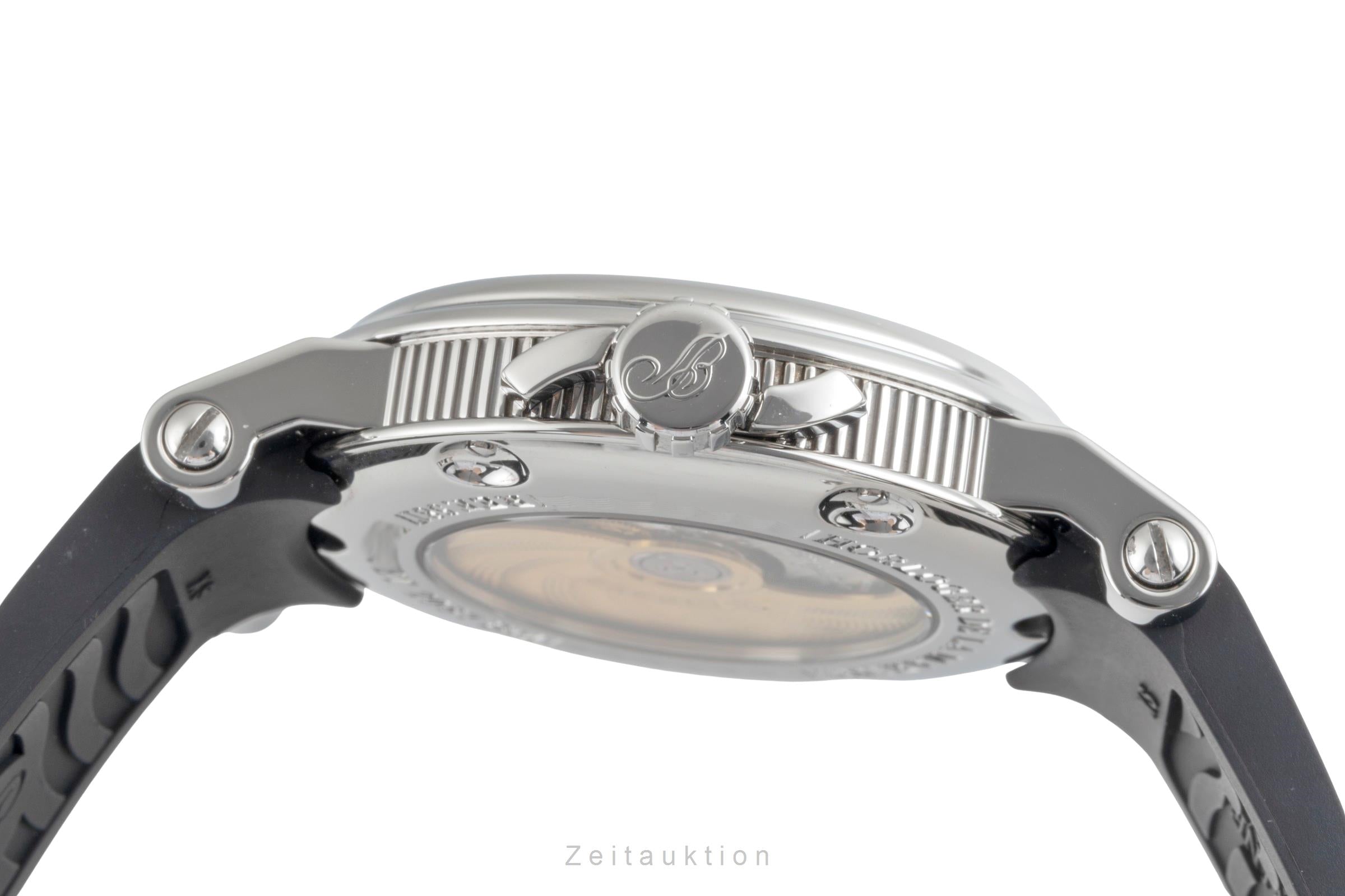 Breguet Marine ´Horloger de la Marine´ Stahl Automatik Ref G5817ST925V8 B&P 2016 [2505691]