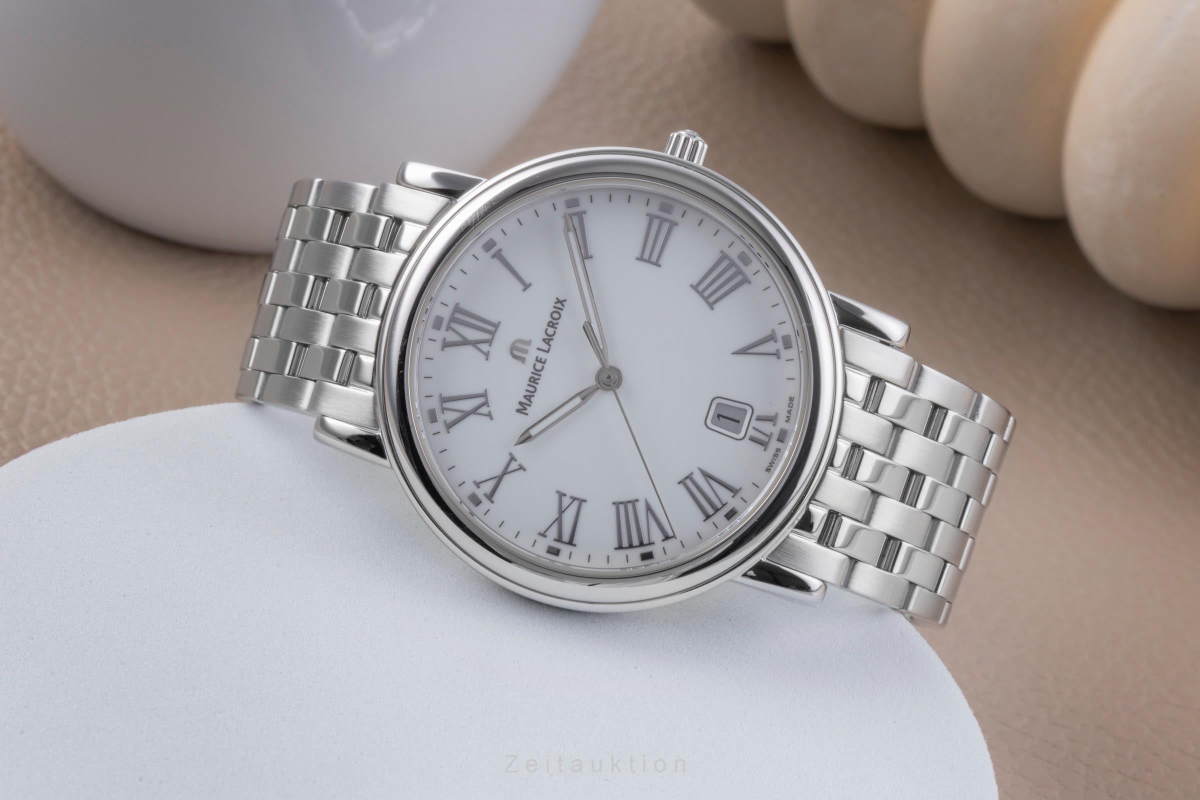 Maurice Lacroix Les Classiques acciaio quarzo orologio da uomo LC1017  [2505693]