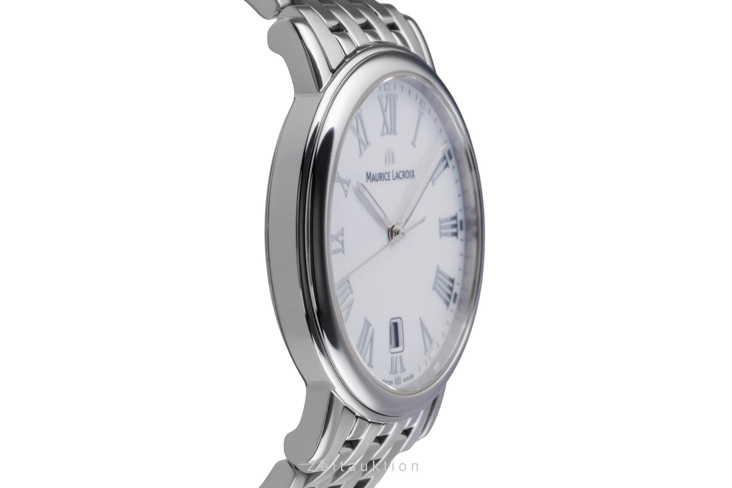 Maurice Lacroix Les Classiques acciaio quarzo orologio da uomo LC1017  [2505693]