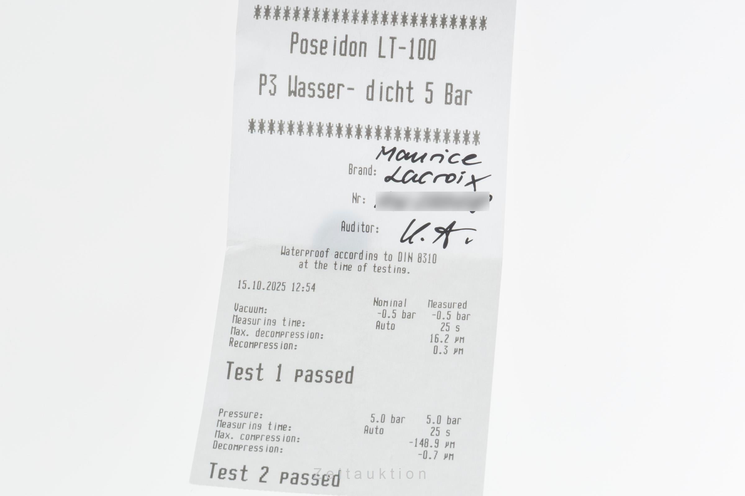 Maurice Lacroix Les Classiques chronographe acier quartz montre pour hommes LC1038  [2505694]