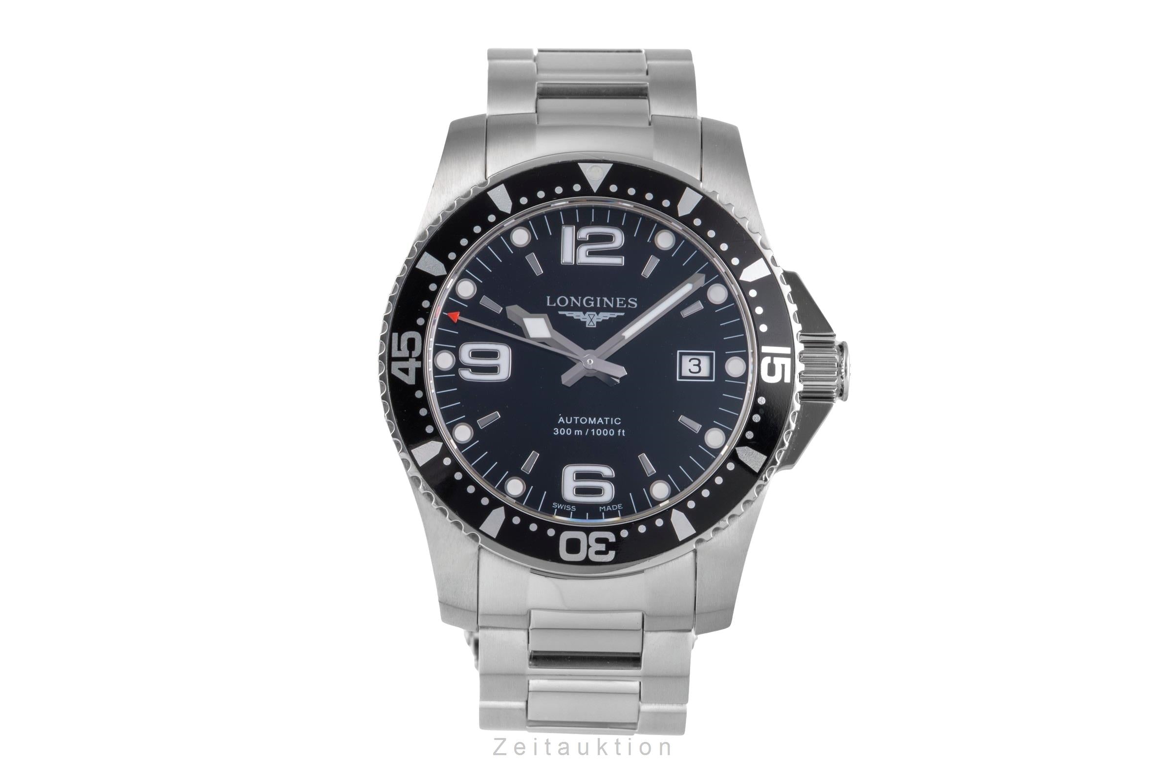 Longines Hydro Conquest steel automatic men's watch L3.642.4  [2505695]