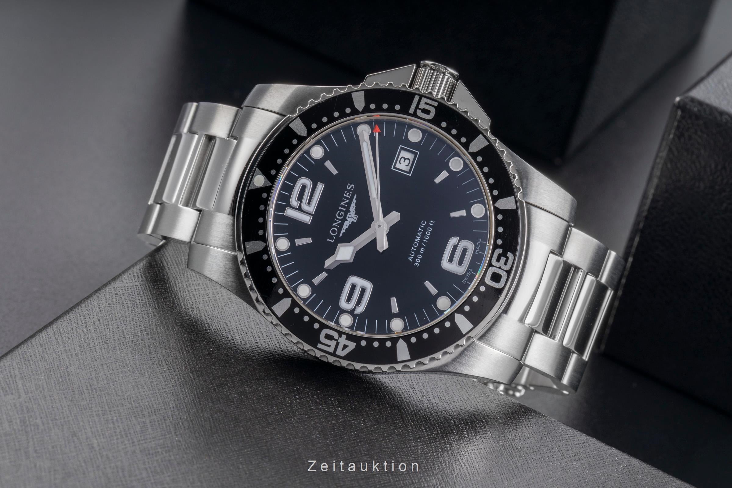 Longines Hydro Conquest steel automatic men's watch L3.642.4  [2505695]