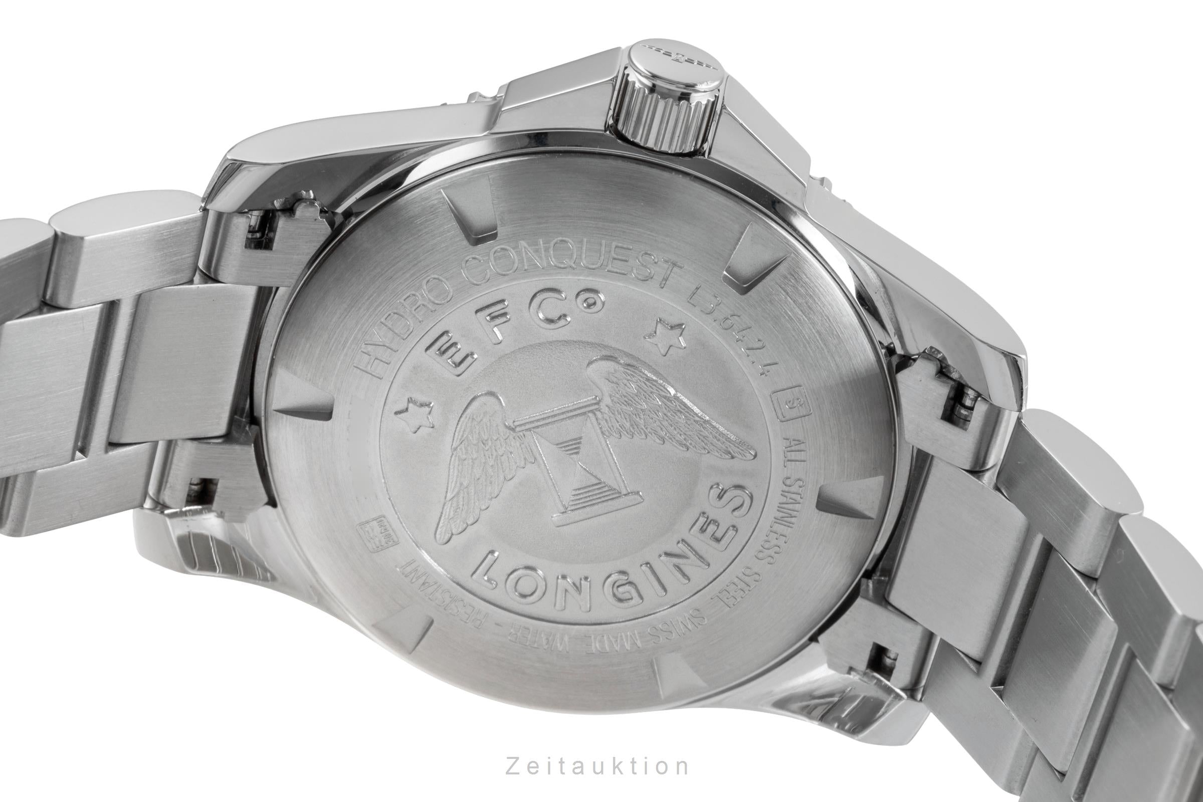 Longines Hydro Conquest steel automatic men's watch L3.642.4  [2505695]