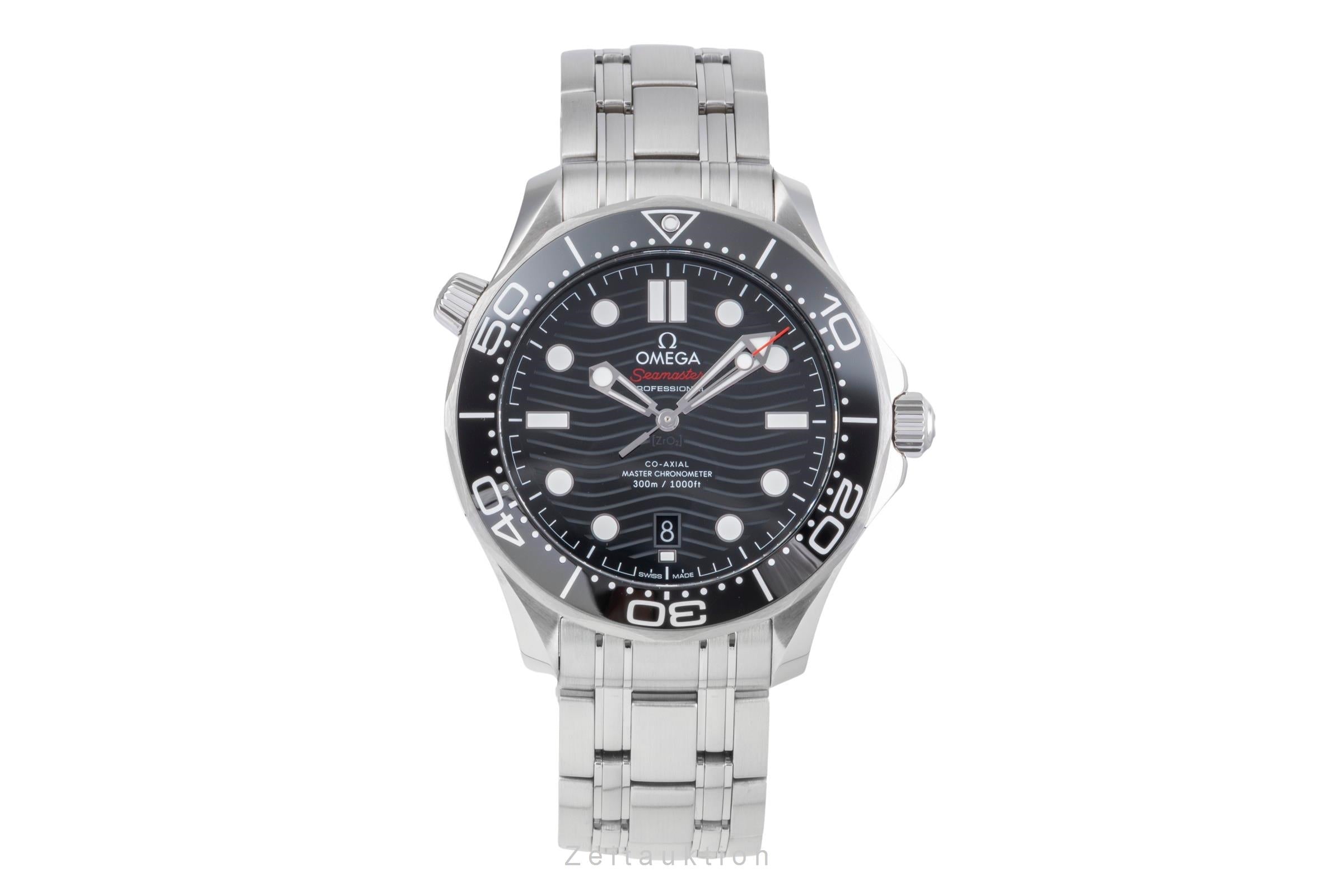 Omega Seamaster steel automatic men's watch 210.30.42.20.01.001 LP: 6500EUR  [2505696]