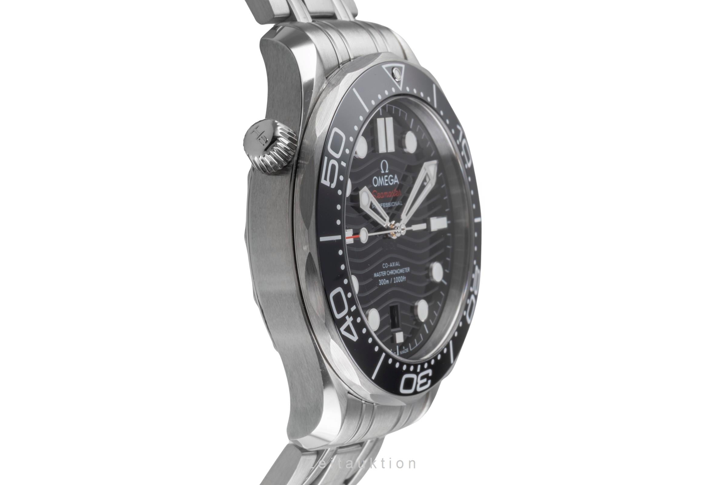 Omega Seamaster steel automatic men's watch 210.30.42.20.01.001 LP: 6500EUR  [2505696]