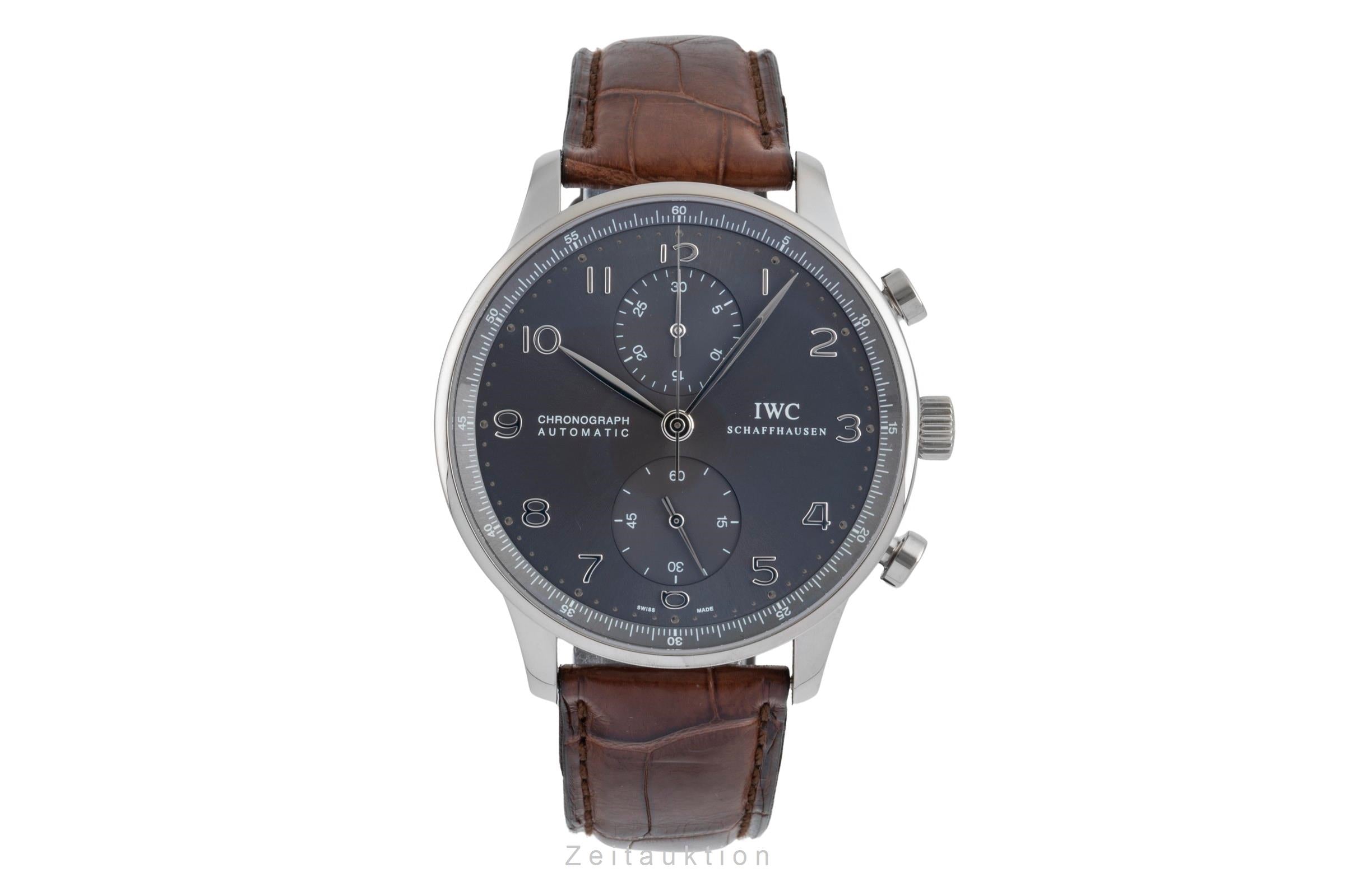 IWC Portugieser Chronograph 18k Weissgold Automatik Ref. IW371431 VP: 22500 € [2505697]