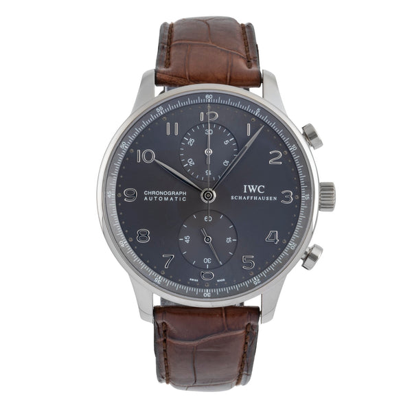 IWC Portugieser Chronograph 18k Weissgold Automatik Ref. IW371431 VP: 22500 € [2505697]