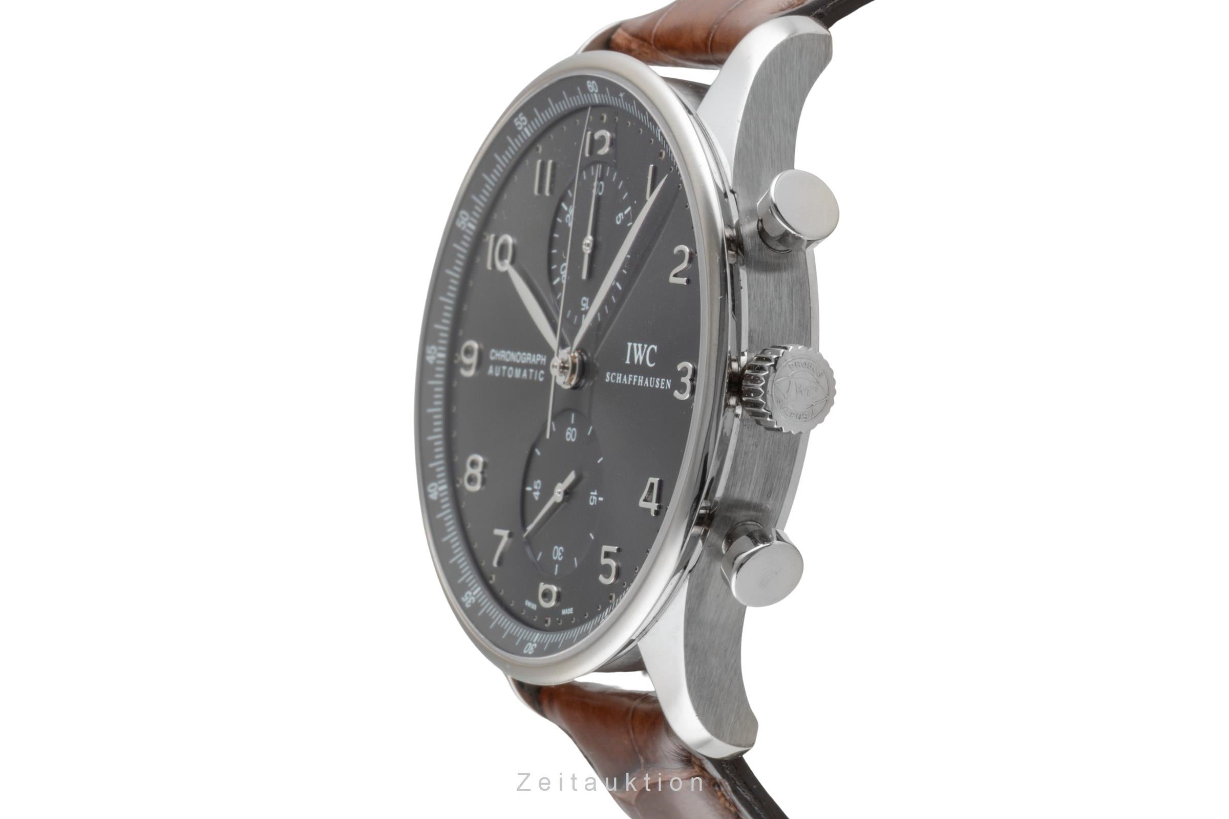 IWC Portugieser Chronograph 18k Weissgold Automatik Ref. IW371431 VP: 22500 € [2505697]