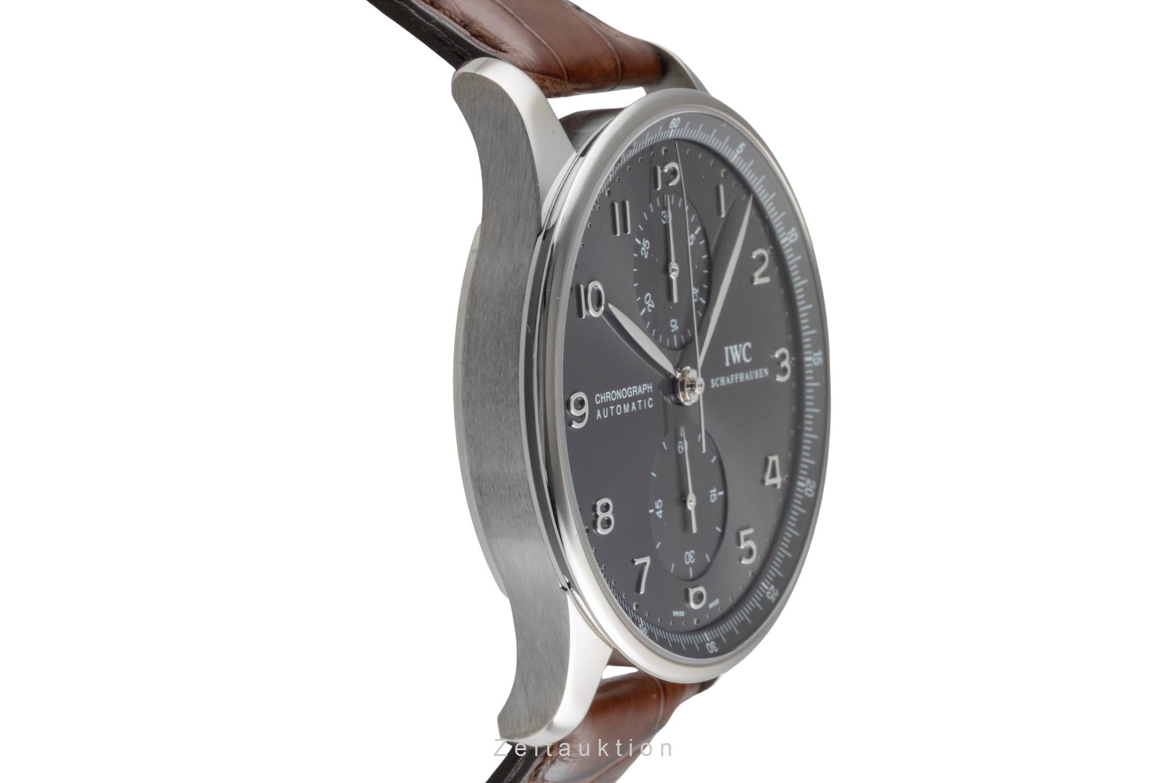 IWC Portugieser Chronograph 18k Weissgold Automatik Ref. IW371431 VP: 22500 € [2505697]