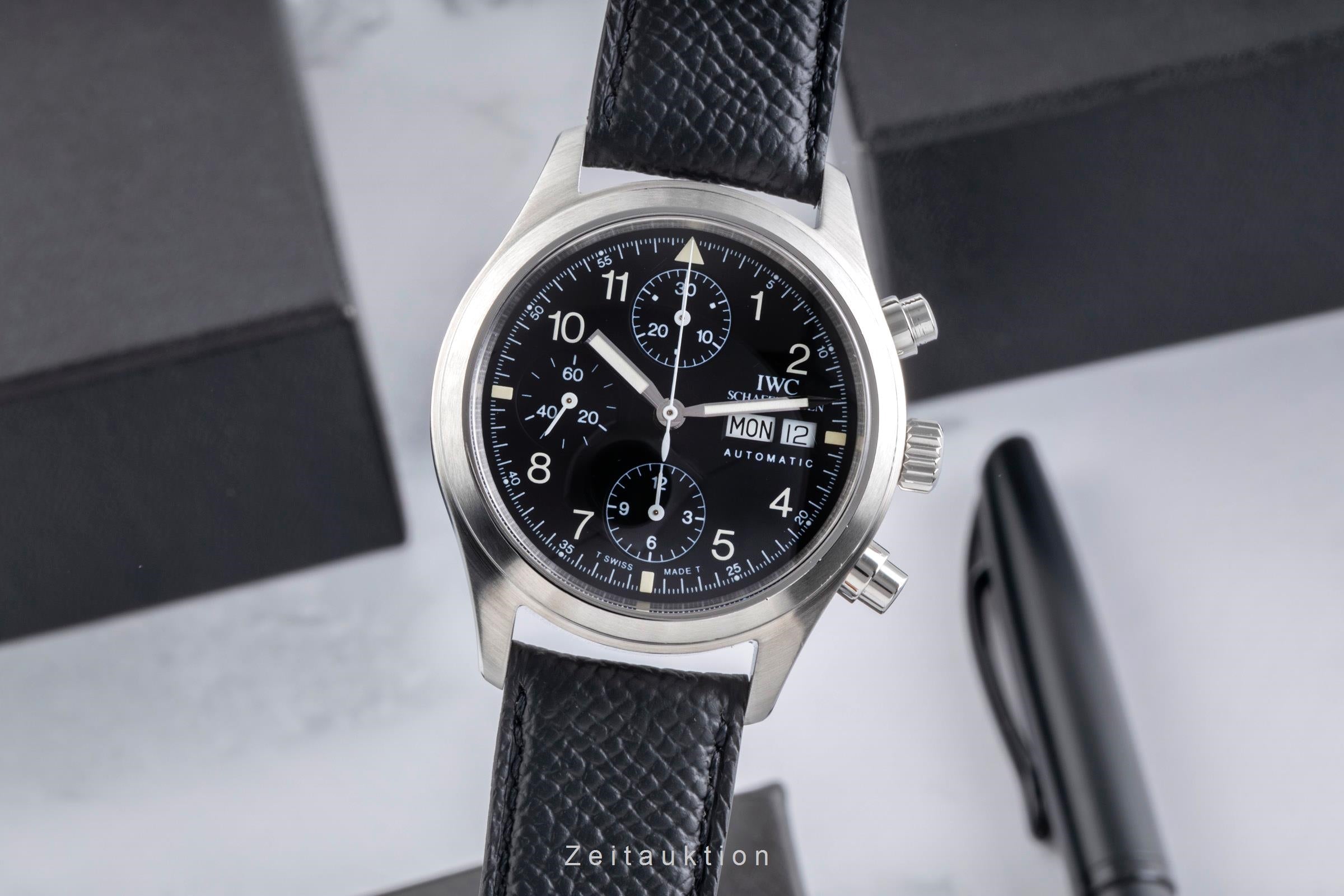 IWC Fliegerchronograph cronografo acciaio automatismo orologio da uomo IW370603  [2505700]