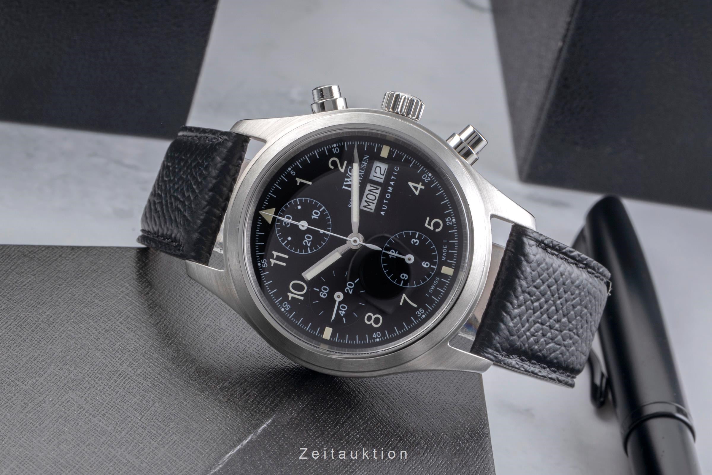 IWC Fliegerchronograph cronografo acciaio automatismo orologio da uomo IW370603  [2505700]