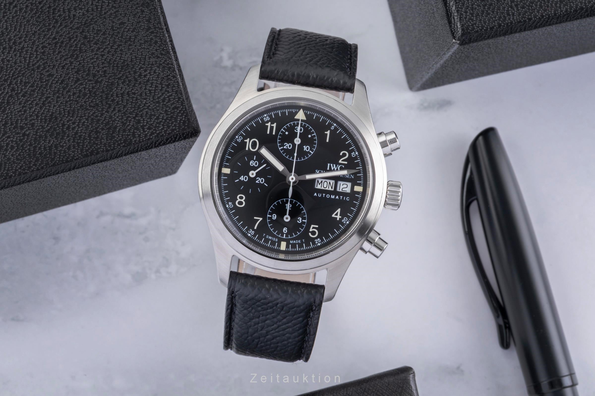 IWC Fliegerchronograph cronografo acciaio automatismo orologio da uomo IW370603  [2505700]