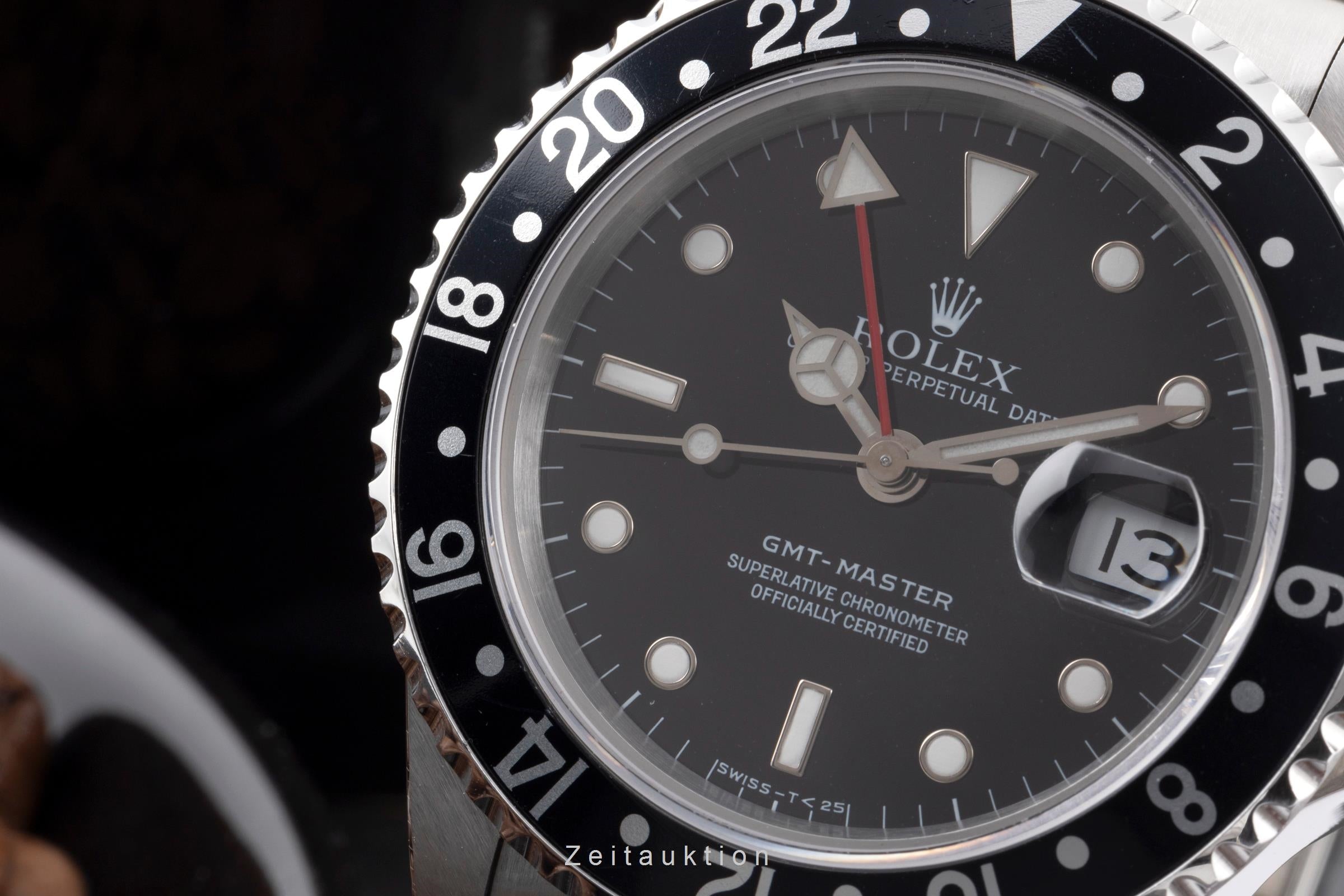 Rolex GMT-Master acier automatique montre pour hommes 16700  [2505701]