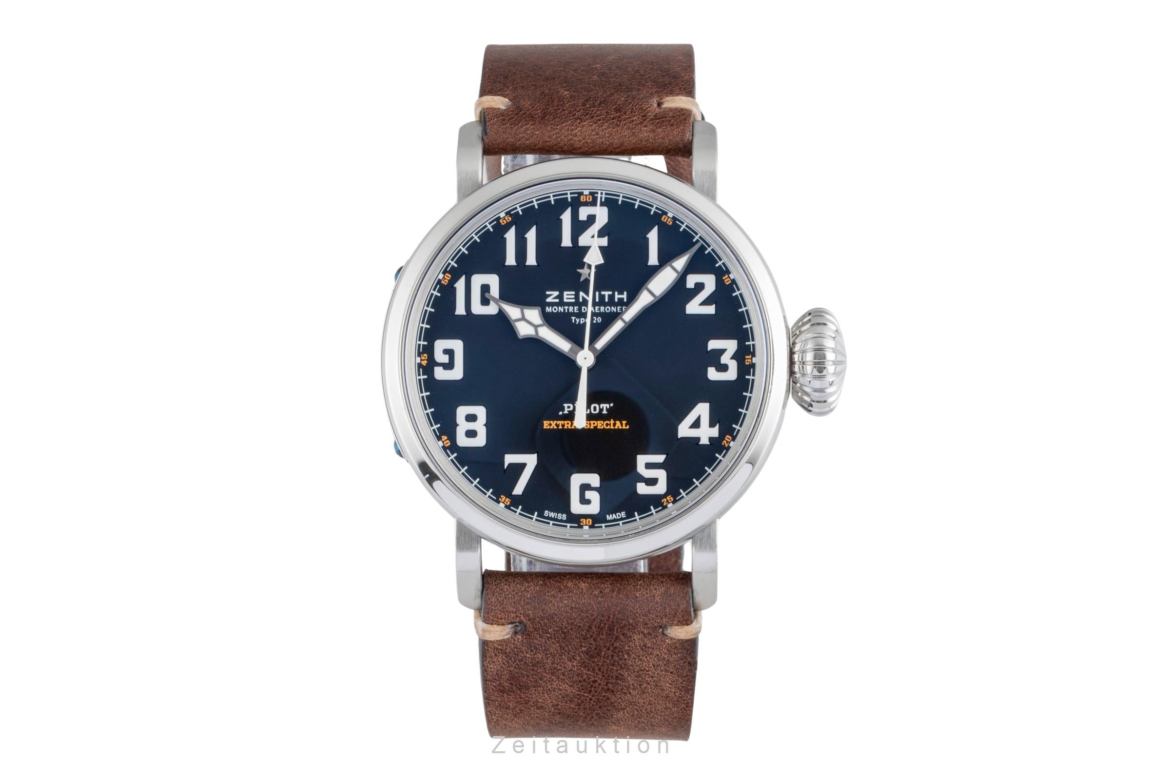 Zenith Pilot acier automatique montre pour hommes 03.2430.3000/21.C738  [2505703]