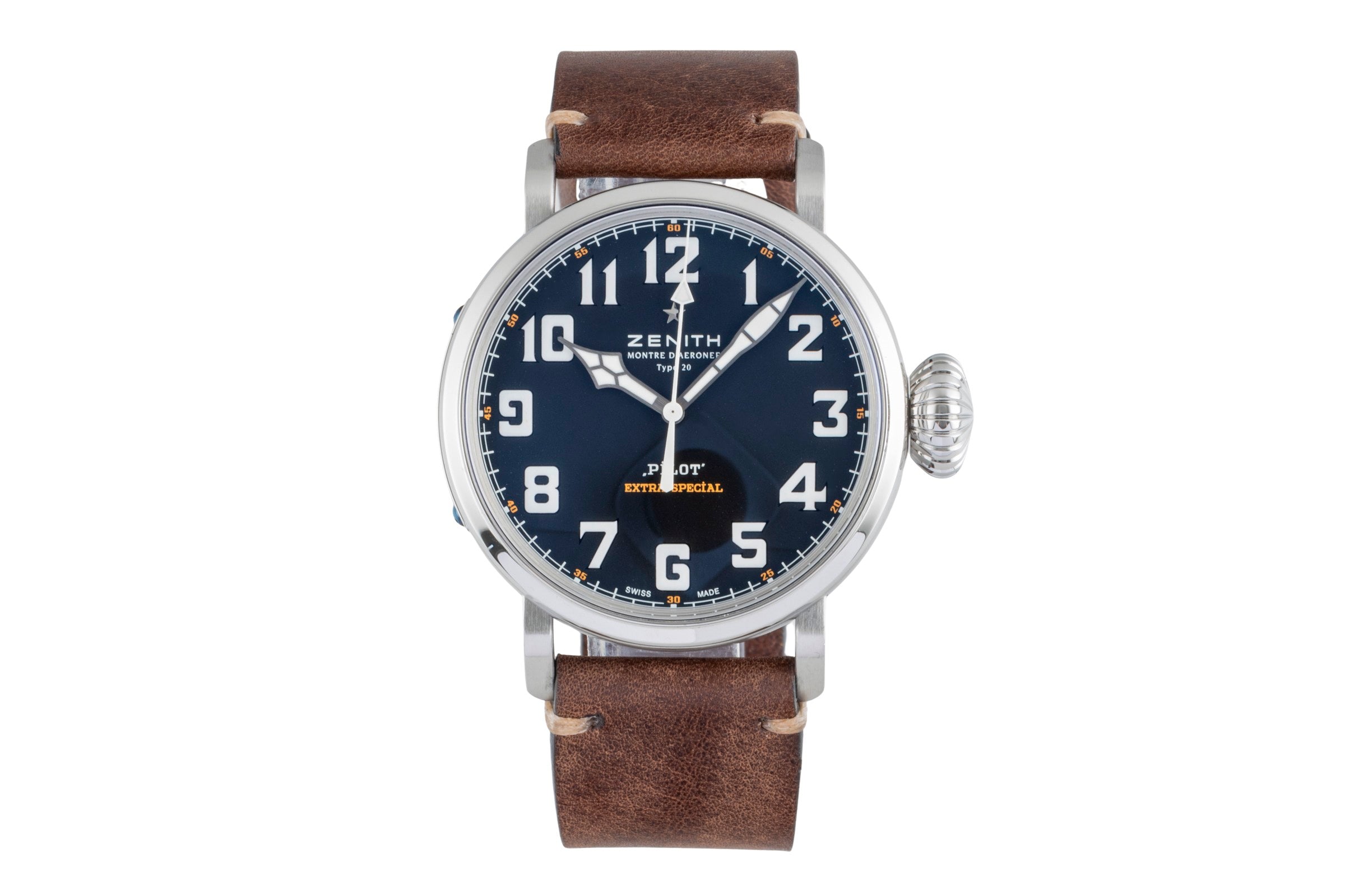 Zenith Pilot acier automatique montre pour hommes 03.2430.3000/21.C738  [2505703]