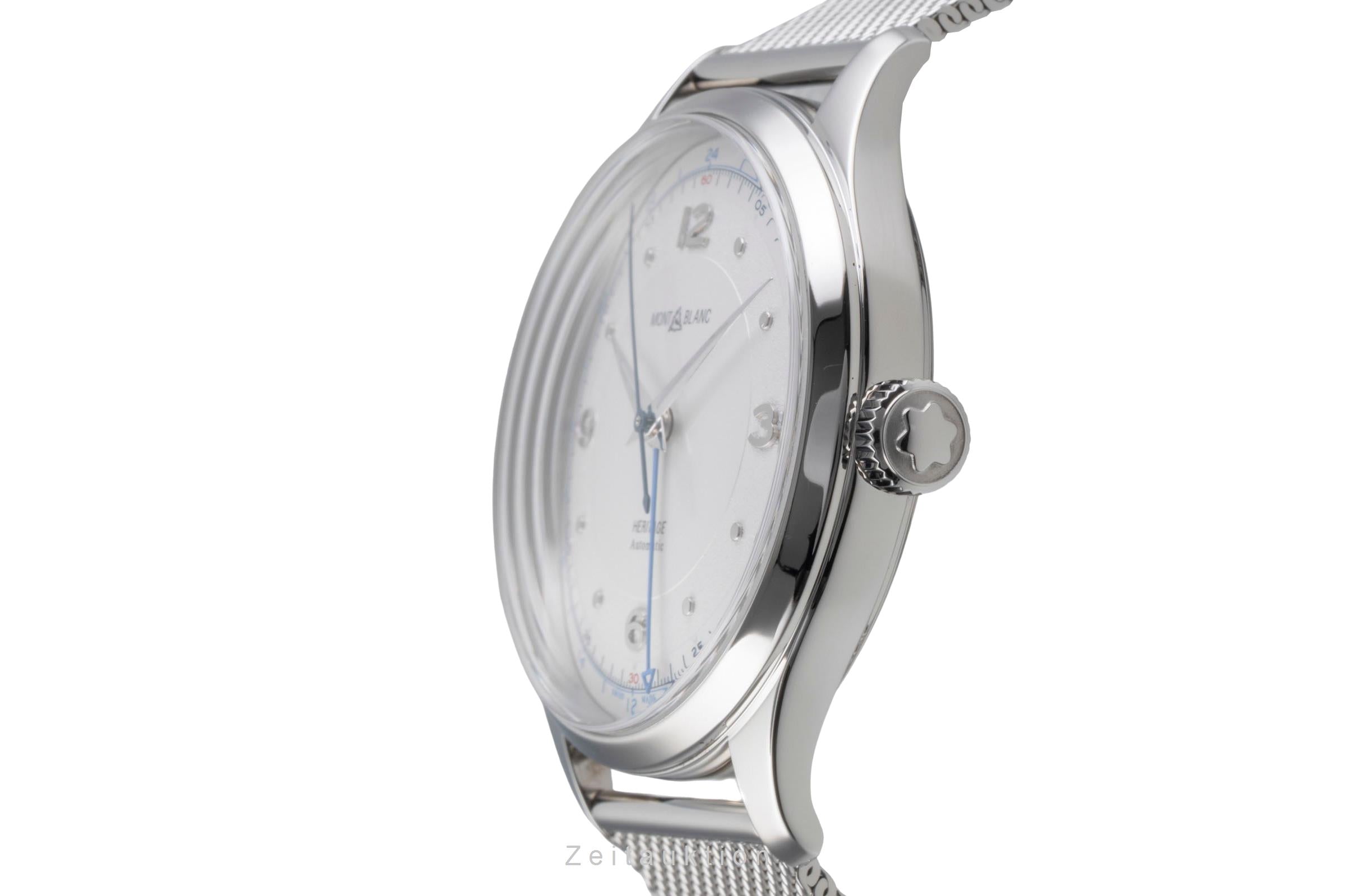 Montblanc Heritage acier automatique montre pour hommes 119949 7492  [2505706]