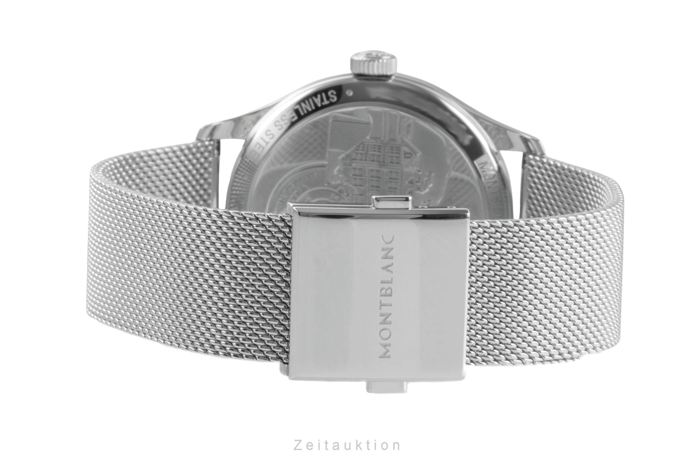 Montblanc Heritage acier automatique montre pour hommes 119949 7492  [2505706]