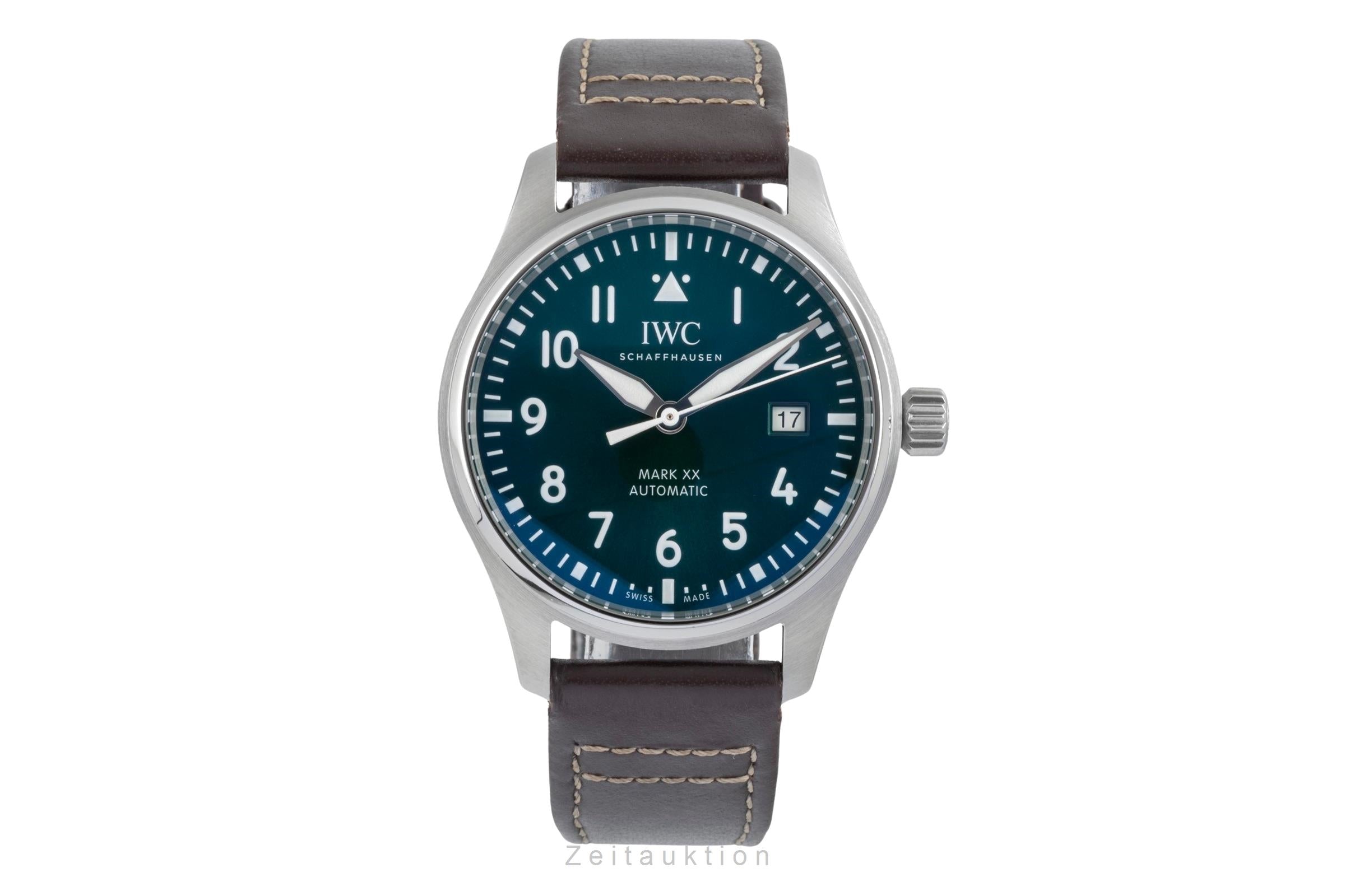 IWC Fliegeruhr acciaio automatismo orologio da uomo IW328205 LP: 5700EUR  [2505707]