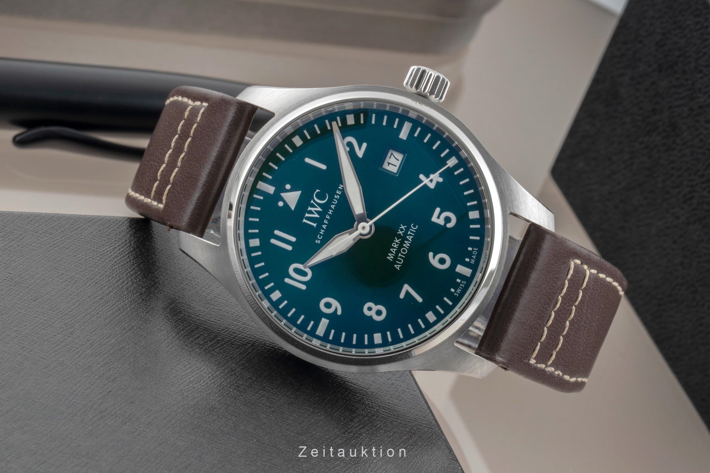 IWC Fliegeruhr acciaio automatismo orologio da uomo IW328205 LP: 5700EUR  [2505707]
