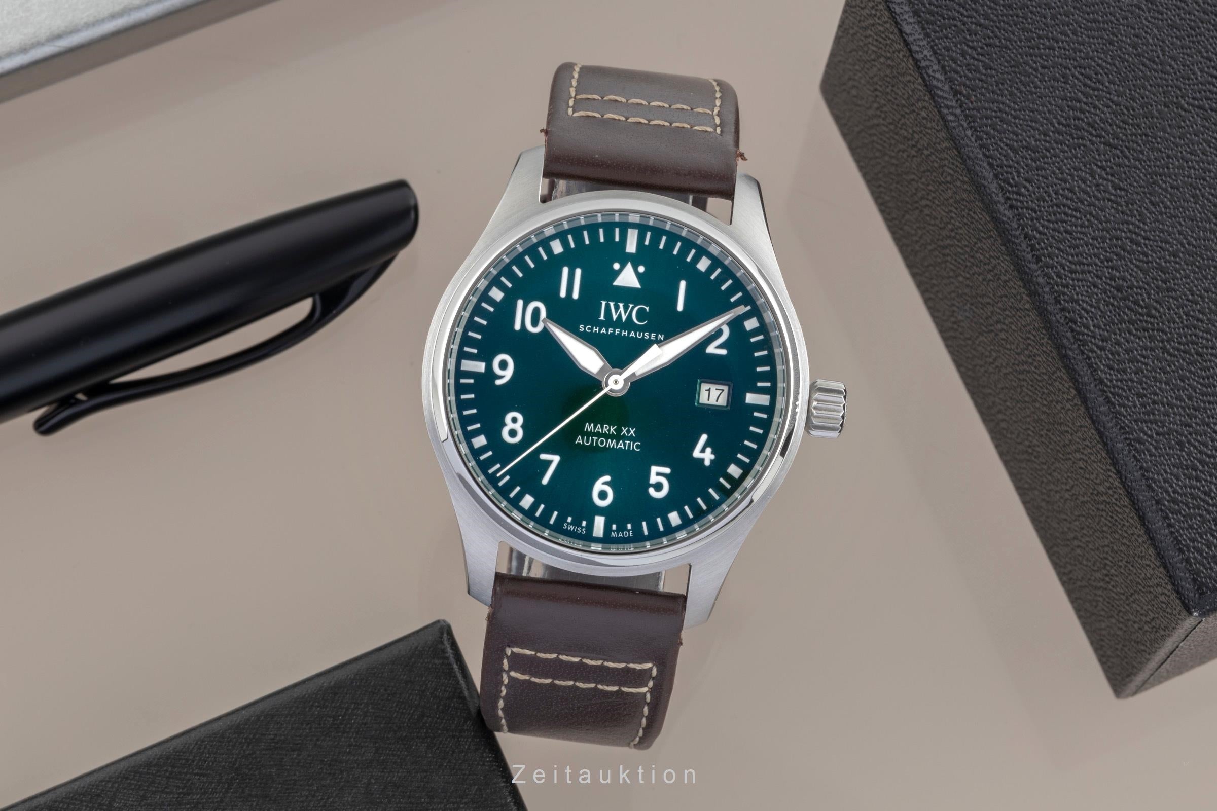 IWC Fliegeruhr acciaio automatismo orologio da uomo IW328205 LP: 5700EUR  [2505707]