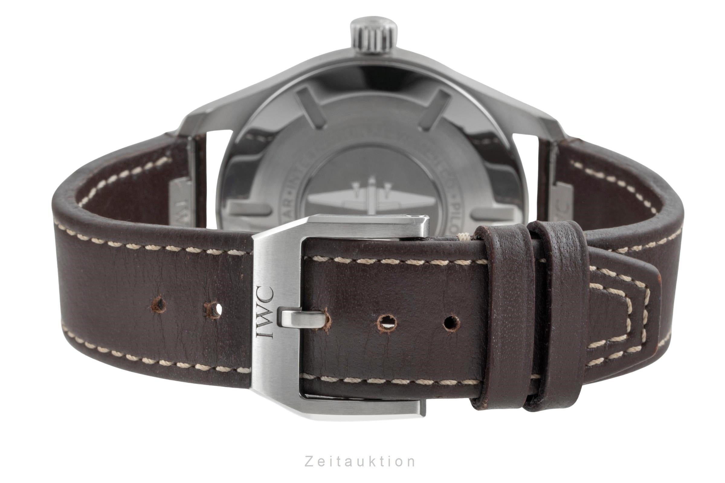 IWC Fliegeruhr acciaio automatismo orologio da uomo IW328205 LP: 5700EUR  [2505707]