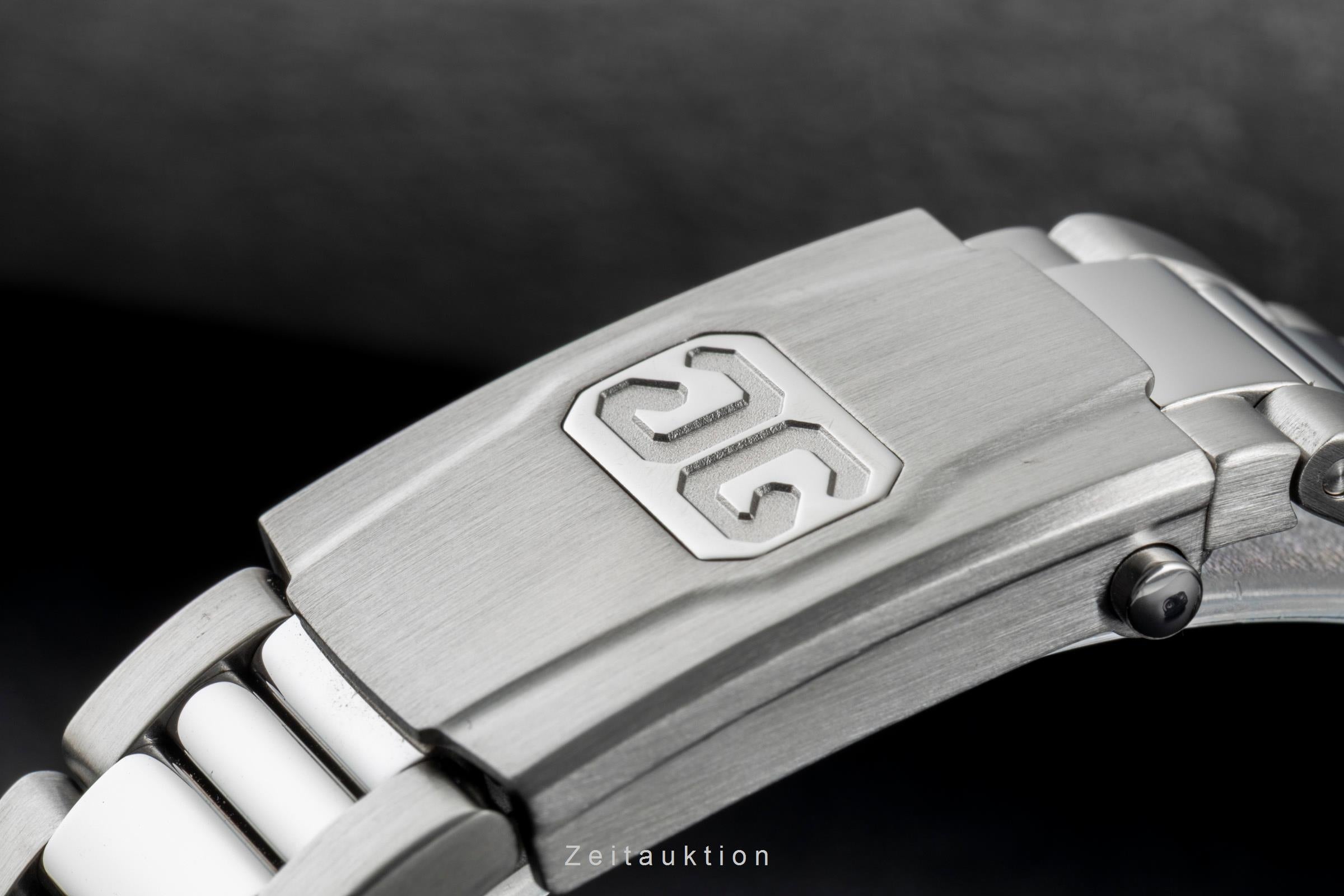 Glashütte Seventies chronographe acier automatique montre pour hommes 1-37-02-01-02-70 LP: 16100EUR  [2505708]