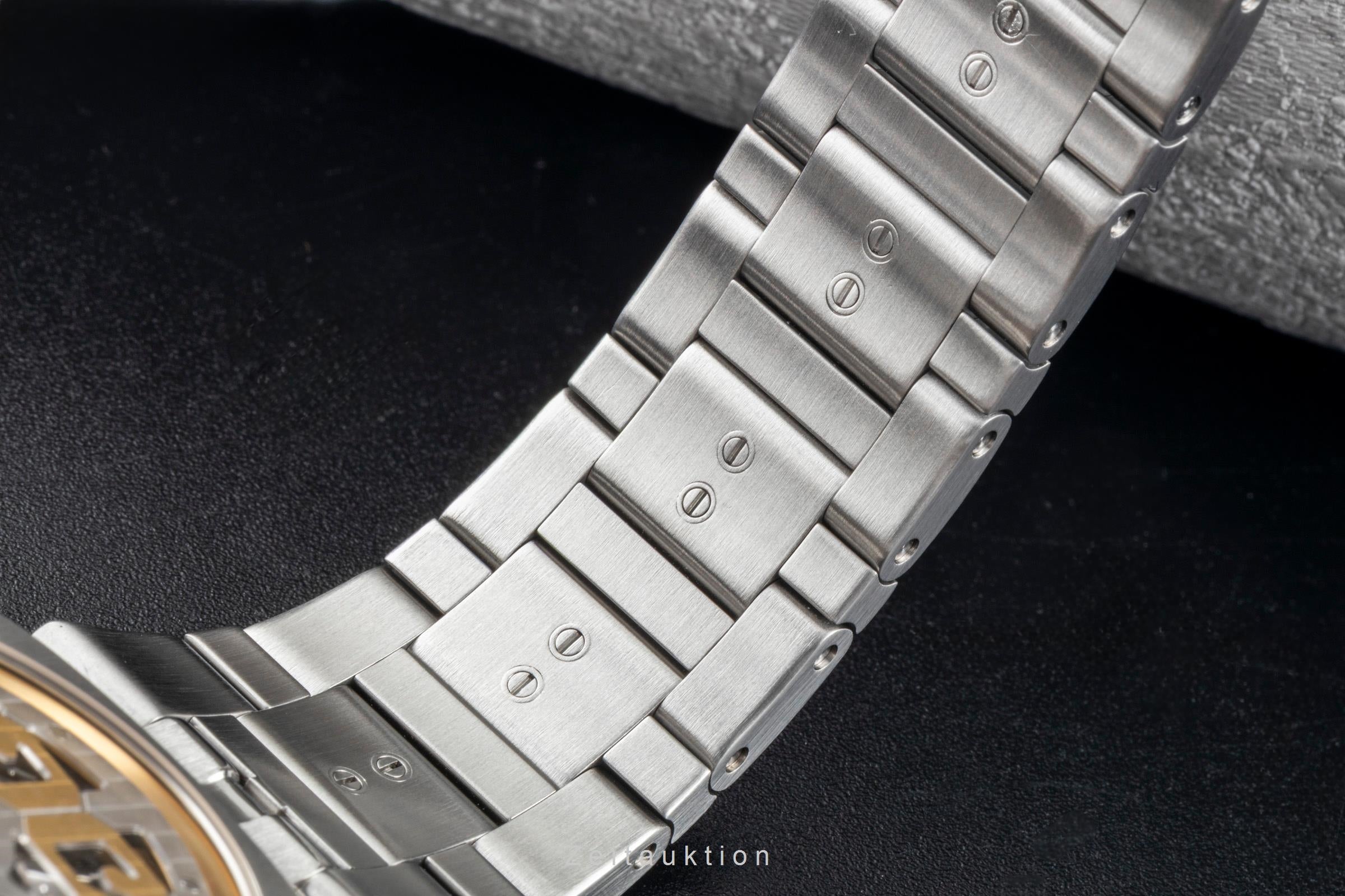 Glashütte Seventies chronographe acier automatique montre pour hommes 1-37-02-01-02-70 LP: 16100EUR  [2505708]