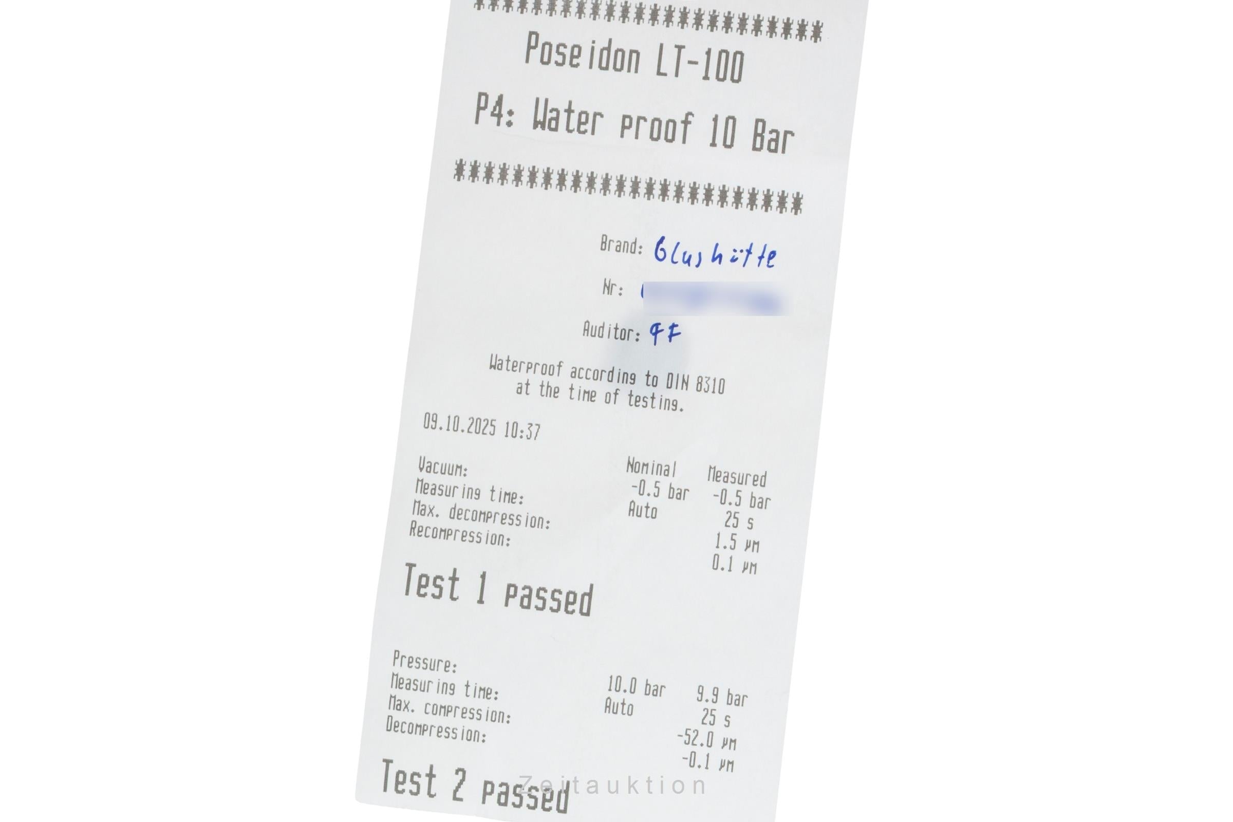 Glashütte Seventies chronographe acier automatique montre pour hommes 1-37-02-01-02-70 LP: 16100EUR  [2505708]