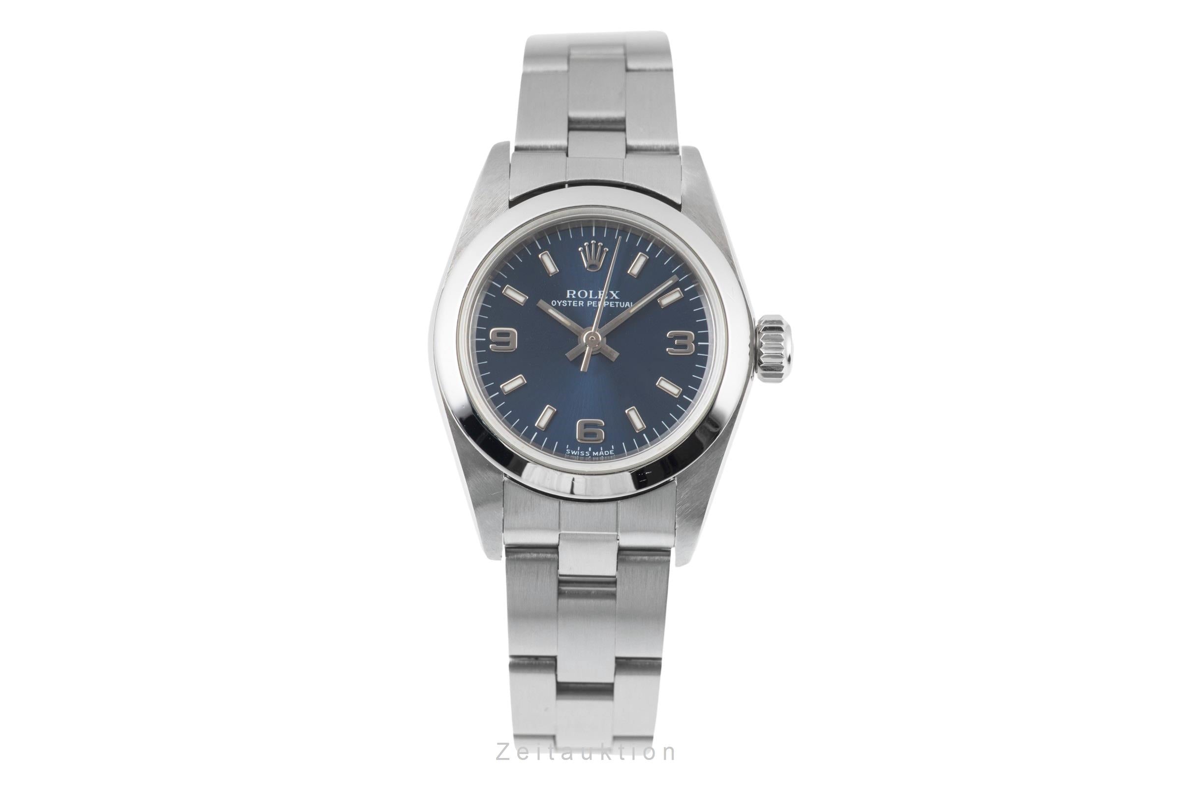 Rolex Oyster Perpetual steel automatic women's watch 67180  [2505711]