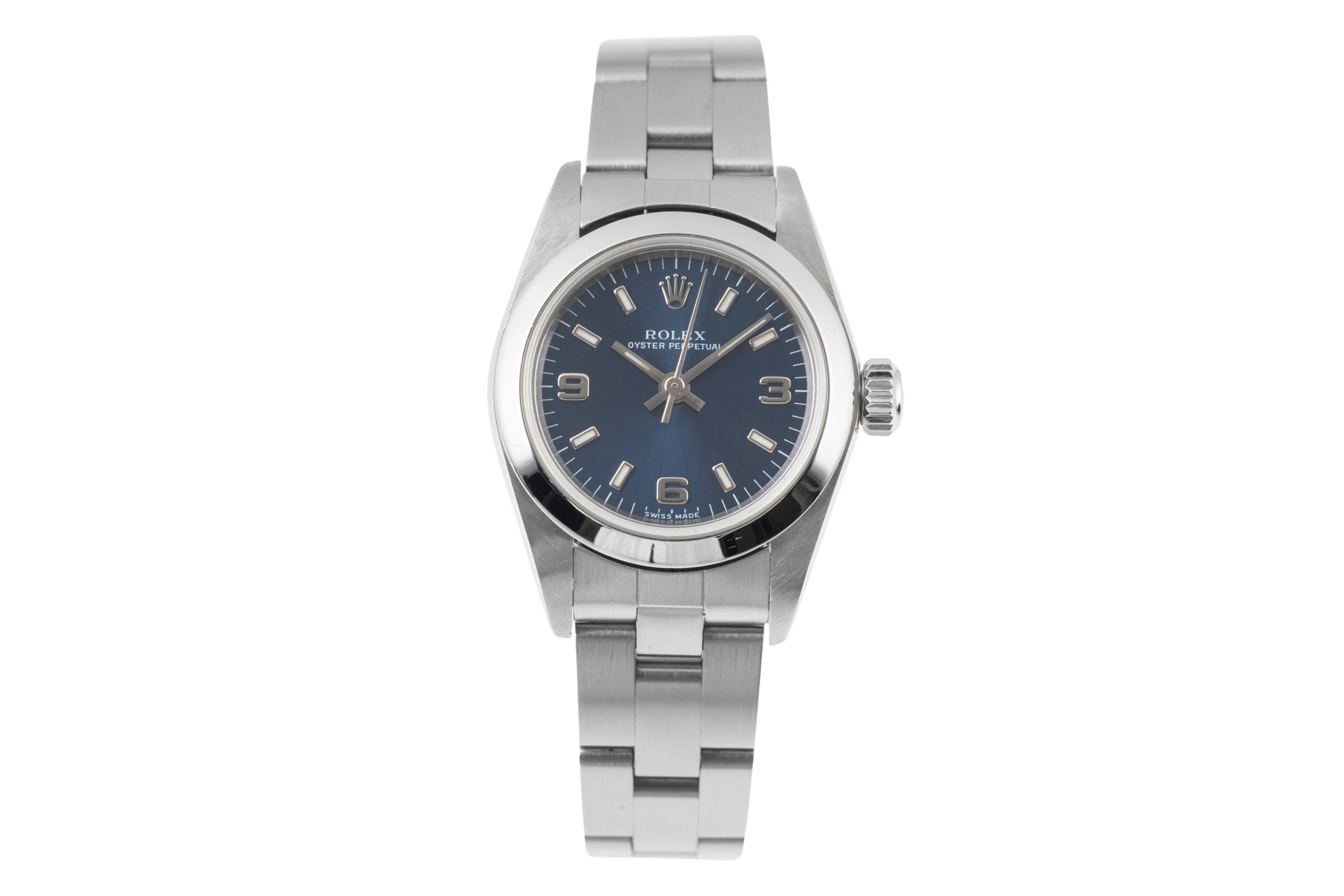 Rolex Oyster Perpetual steel automatic women's watch 67180  [2505711]