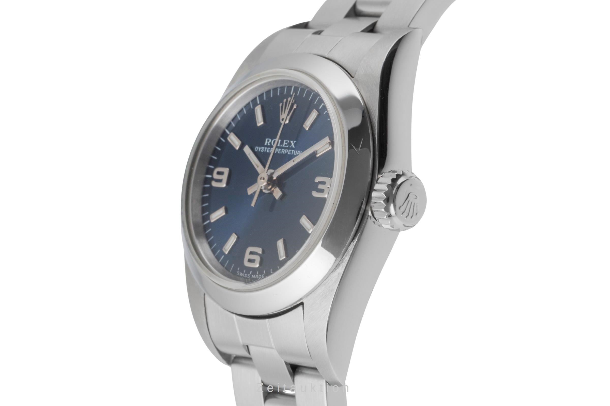 Rolex Oyster Perpetual steel automatic women's watch 67180  [2505711]