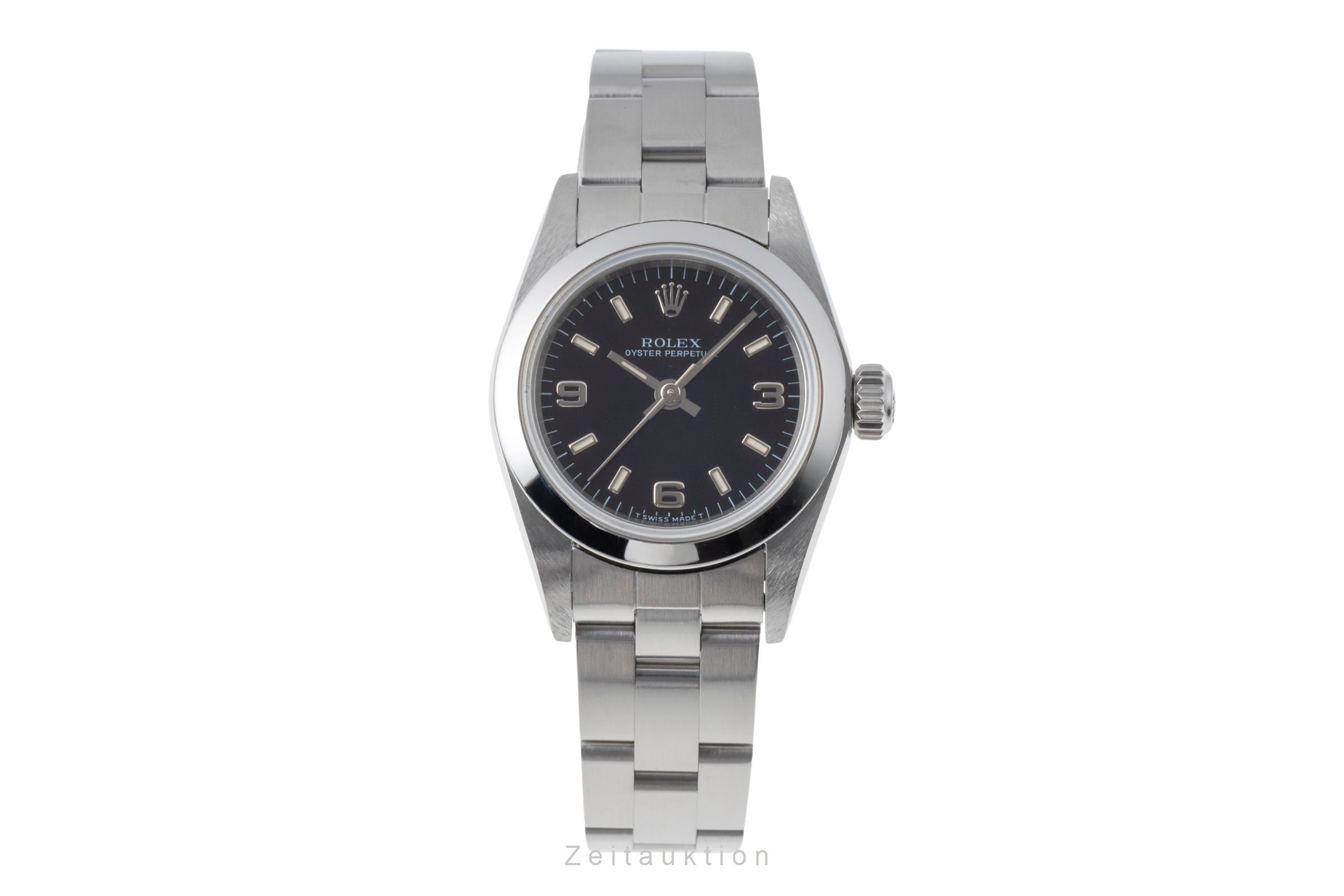 Rolex Oyster Perpetual steel automatic women's watch 67180  [2505712]