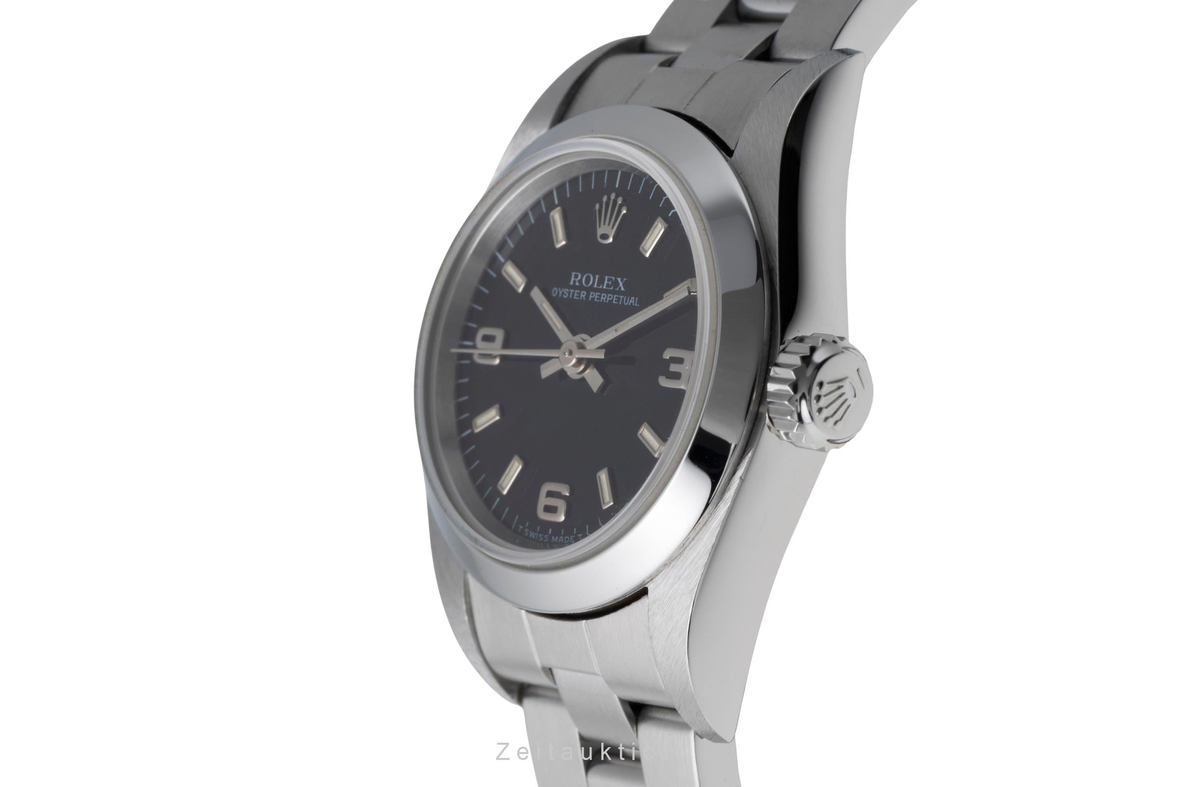 Rolex Oyster Perpetual steel automatic women's watch 67180  [2505712]