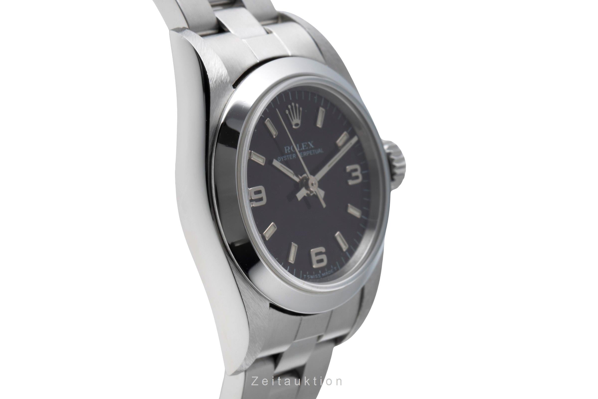 Rolex Oyster Perpetual steel automatic women's watch 67180  [2505712]