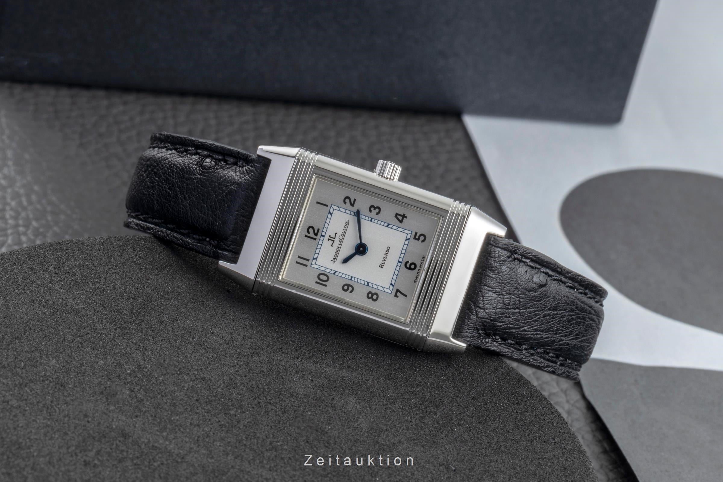 Jaeger LeCoultre Reverso steel quartz women's watch Q2618420  , 260.840.082B  [2505713]