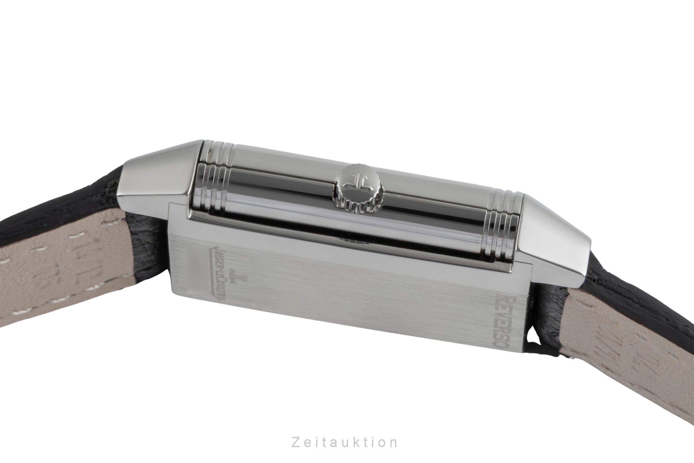 Jaeger LeCoultre Reverso steel quartz women's watch Q2618420  , 260.840.082B  [2505713]