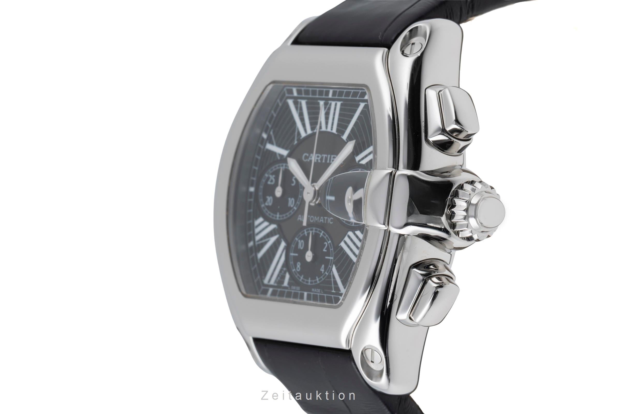 Cartier Roadster chronograph steel automatic Kal. 8510 Ref