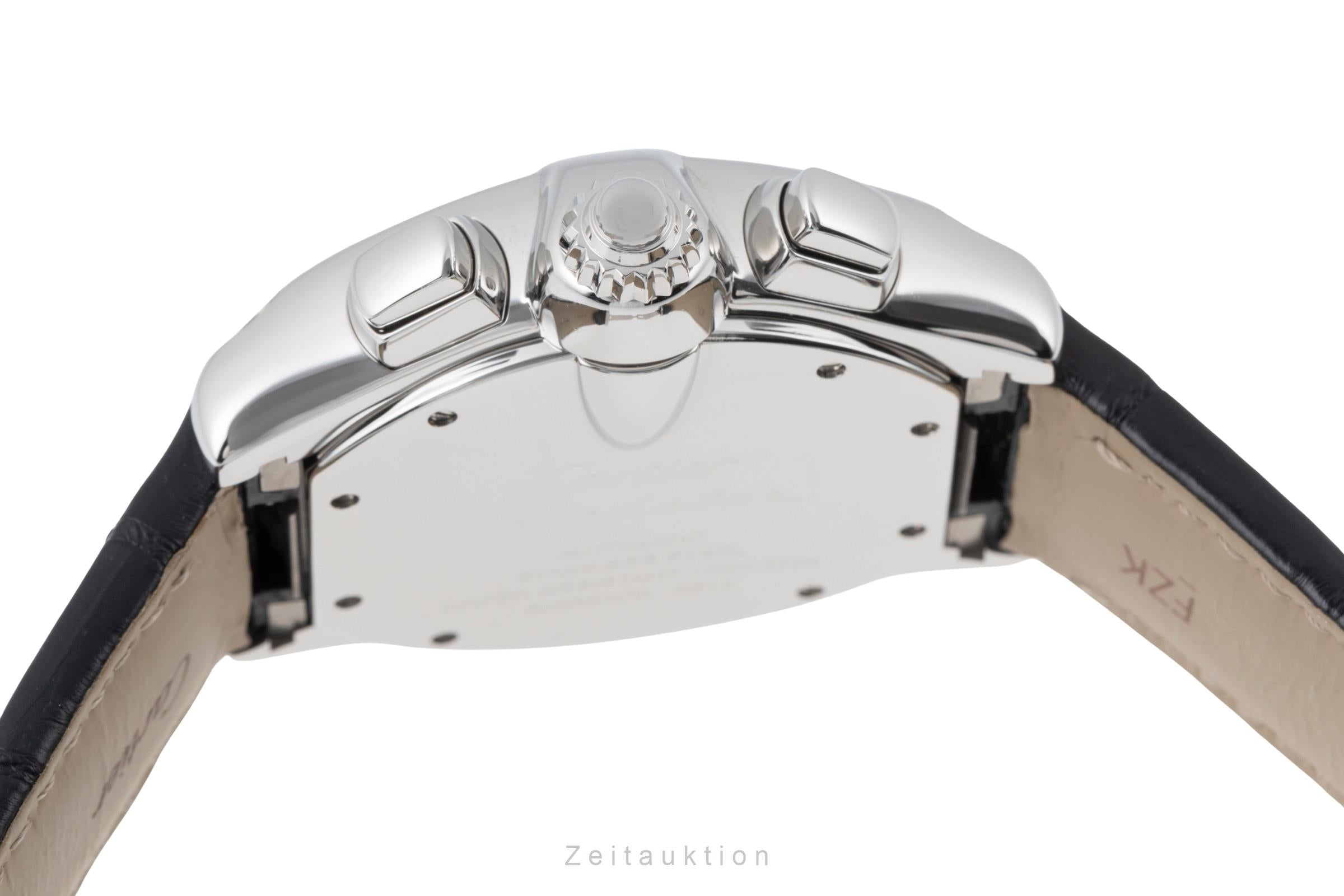 Cartier Roadster Chronograph XL Stahl Automatik Herrenuhr Ref. W62020X6 B&P 2014 [2505714]