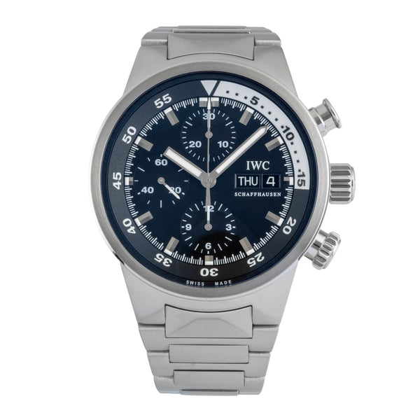 IWC Aquatimer chronographe acier automatique montre pour hommes IW371928  [2505715]