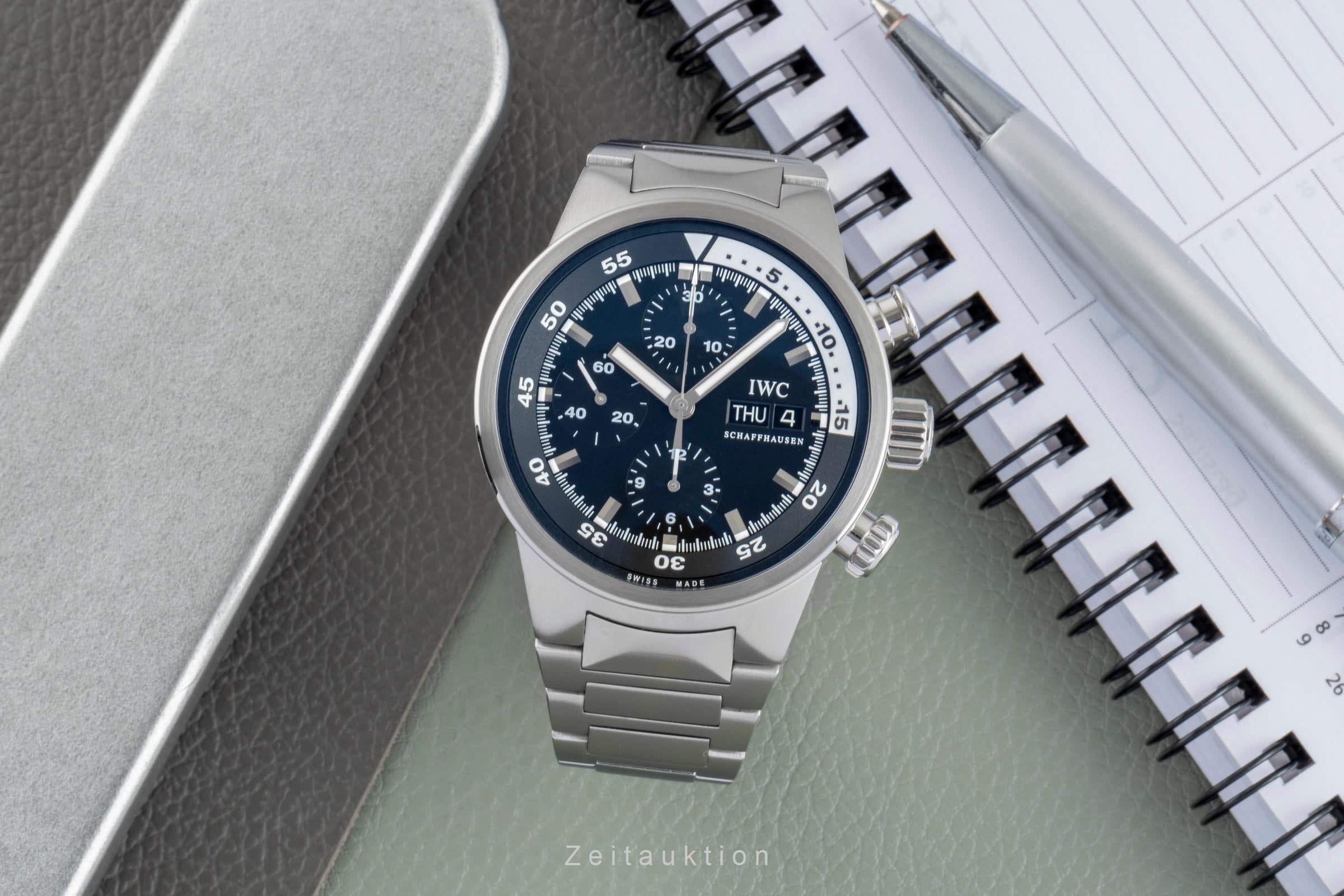 IWC Aquatimer chronographe acier automatique montre pour hommes IW371928  [2505715]