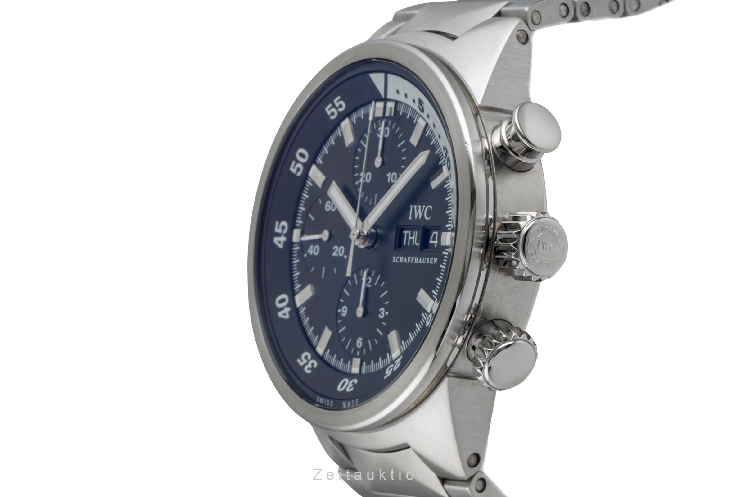 IWC Aquatimer chronographe acier automatique montre pour hommes IW371928  [2505715]