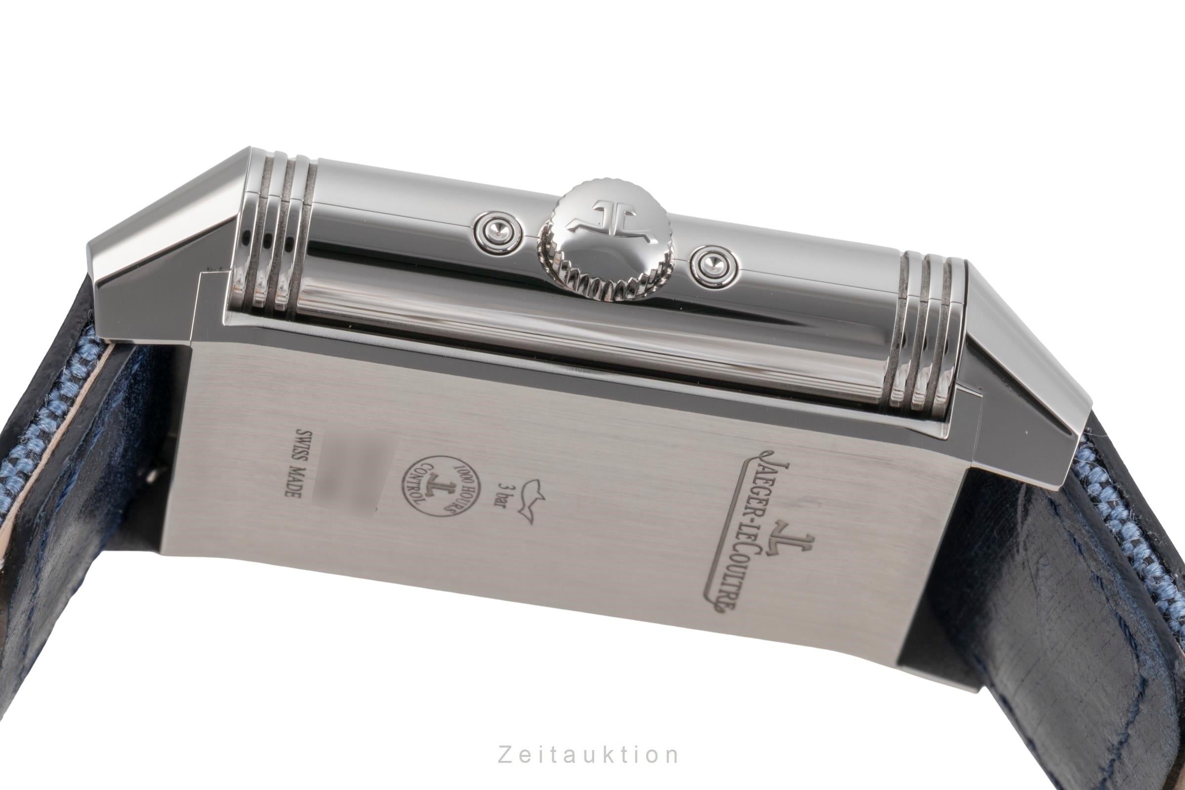 Jaeger LeCoultre Reverso acciaio carica manuale orologio da uomo Q3918420  216.8.D3 LP: 18900EUR  [2505720]