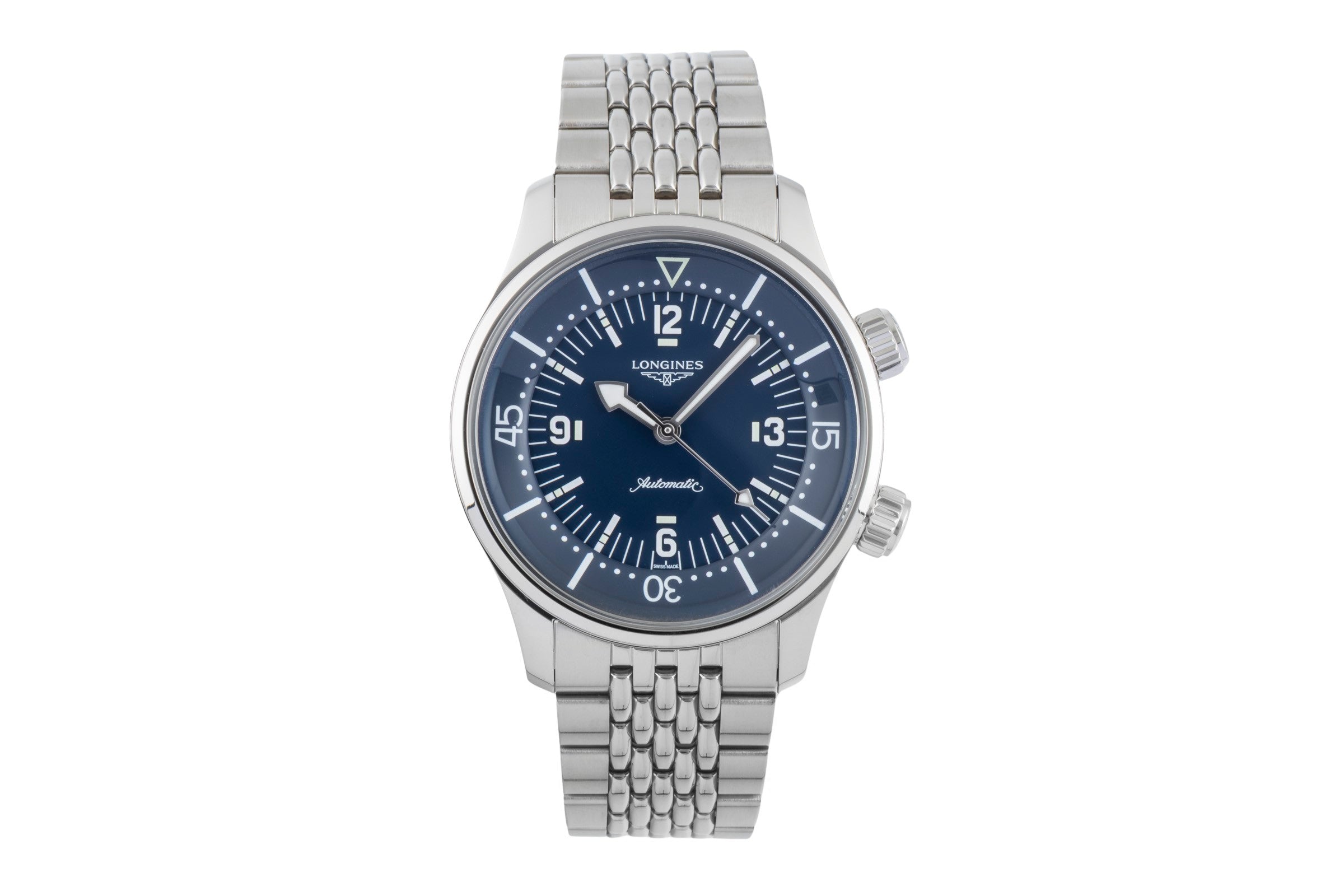 Longines Legend Diver acier automatique montre pour hommes L3.764.4.90.6 LP: 3700EUR  [2505722]