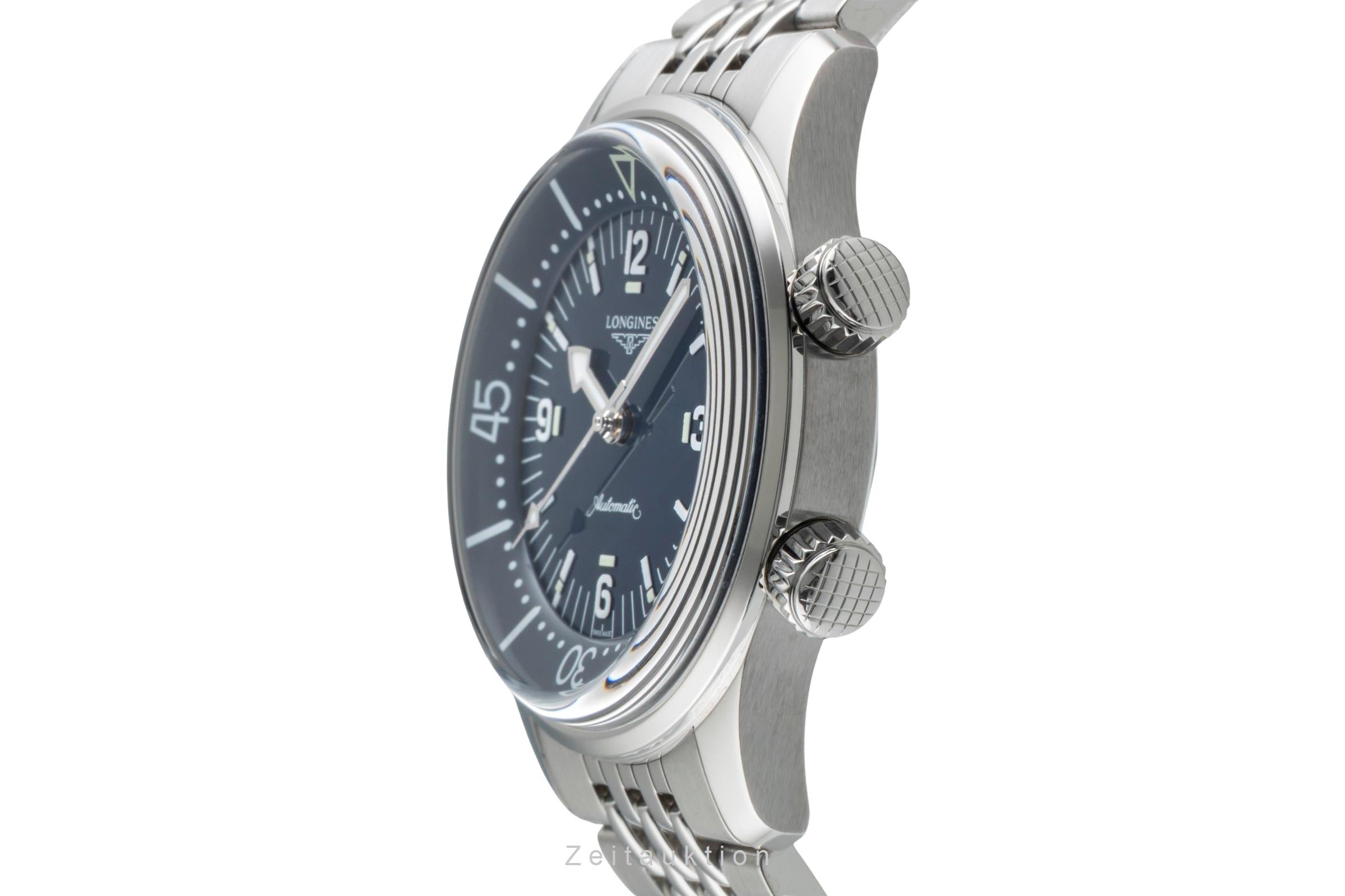 Longines Legend Diver acier automatique montre pour hommes L3.764.4.90.6 LP: 3700EUR  [2505722]